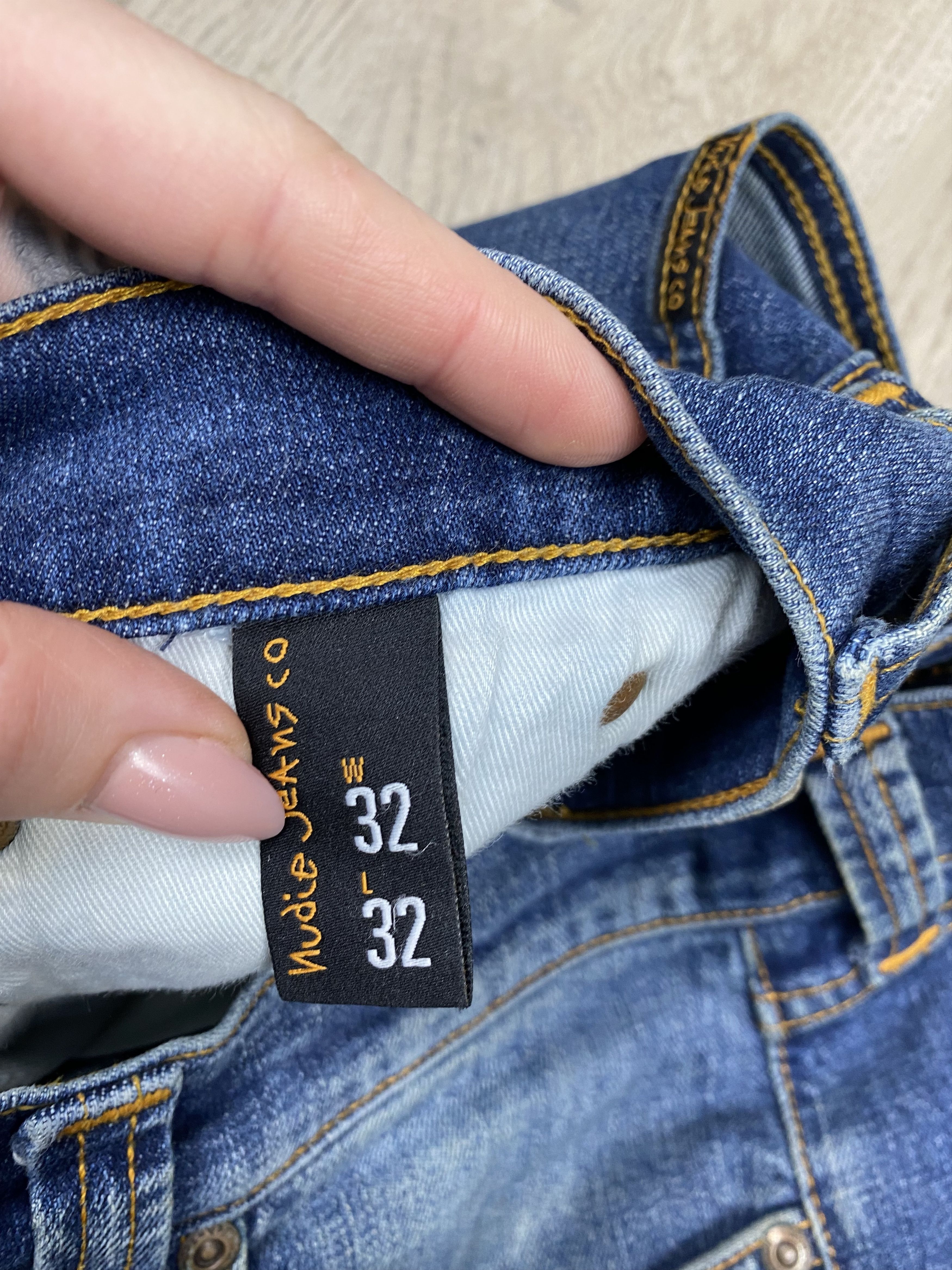 Nudie Jeans Nudie Jeans Tight Long John Vintage Mens Denim Pants Size US 32 / EU 48 - 9 Thumbnail