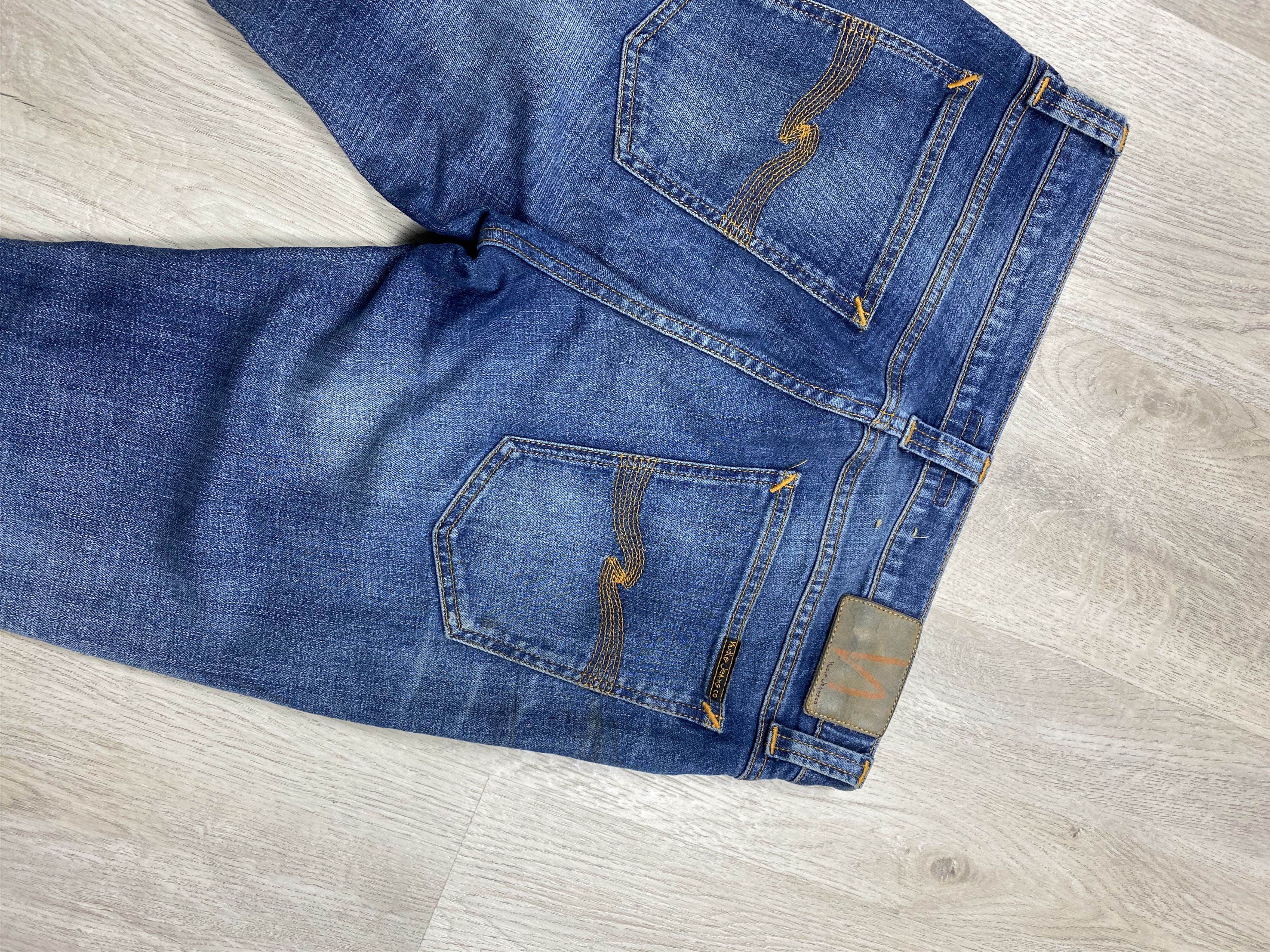 Nudie Jeans Nudie Jeans Tight Long John Vintage Mens Denim Pants Size US 32 / EU 48 - 2 Thumbnail