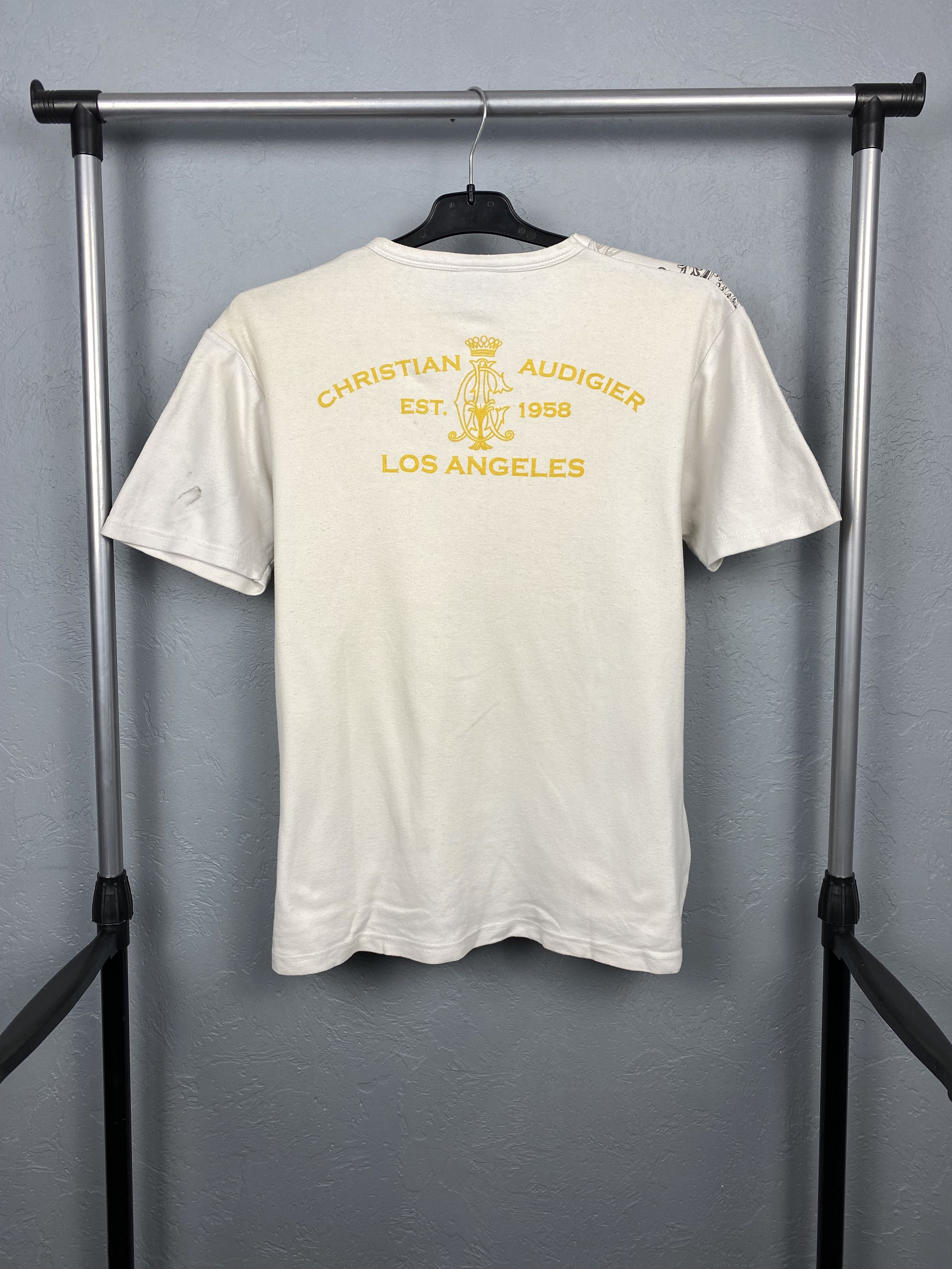 Christian Audigier × Ed Hardy × Vintage Christian Audigier Mens T-Shirt Tee Ed Hardy Size US S / EU 44-46 / 1 - 8 Thumbnail