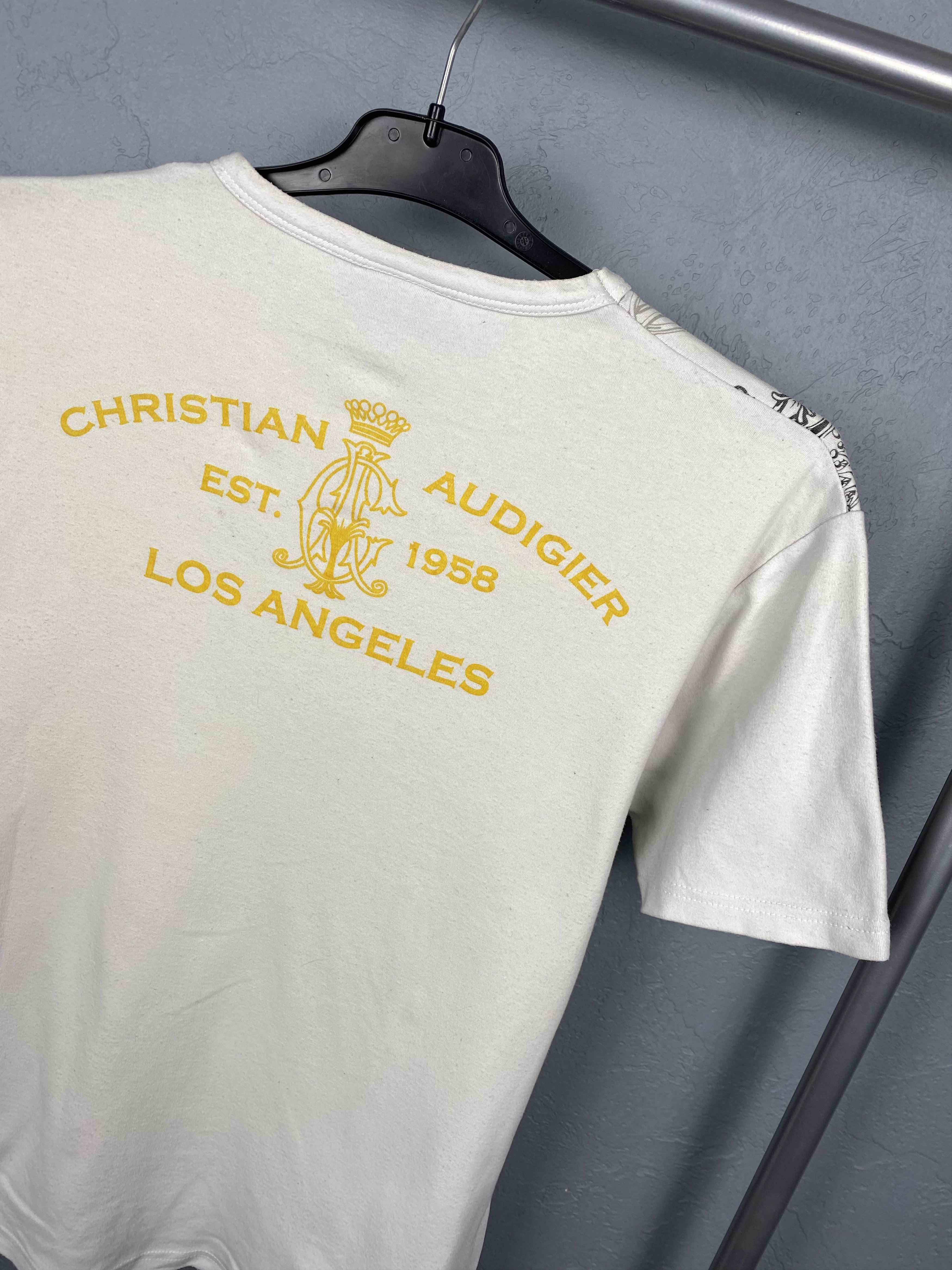 Christian Audigier × Ed Hardy × Vintage Christian Audigier Mens T-Shirt Tee Ed Hardy Size US S / EU 44-46 / 1 - 9 Thumbnail