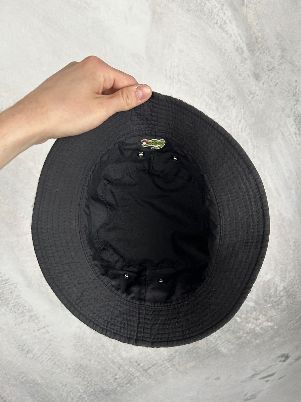Lacoste Vintage Lacoste Reversible Bucket Hat Streetwear Luxury Size ONE SIZE - 6 Thumbnail