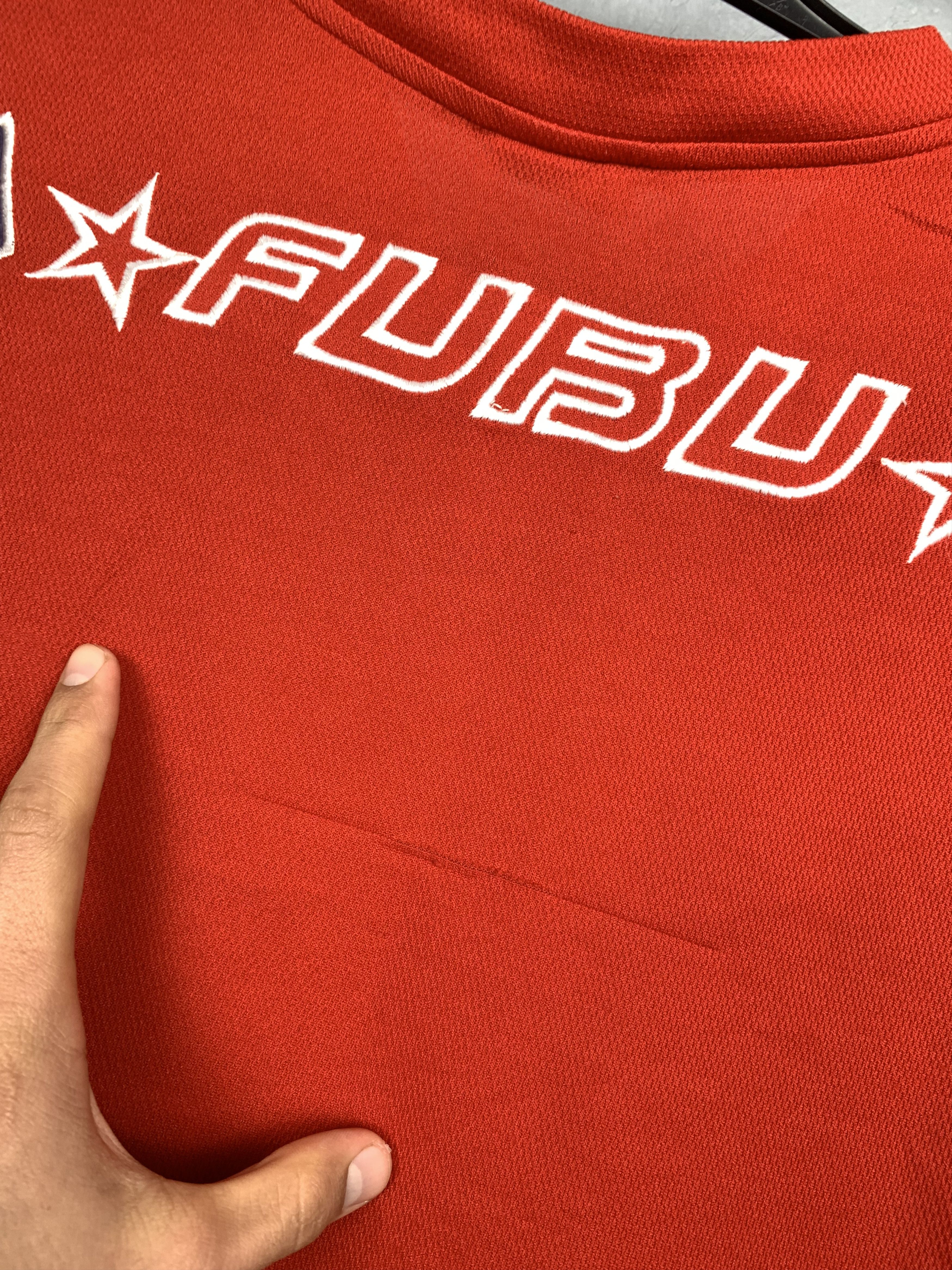 Fubu × Vintage FUBU 90s Vintage Jersey Hip Hop Rap Vintage Tee Size US XL / EU 56 / 4 - 8 Thumbnail