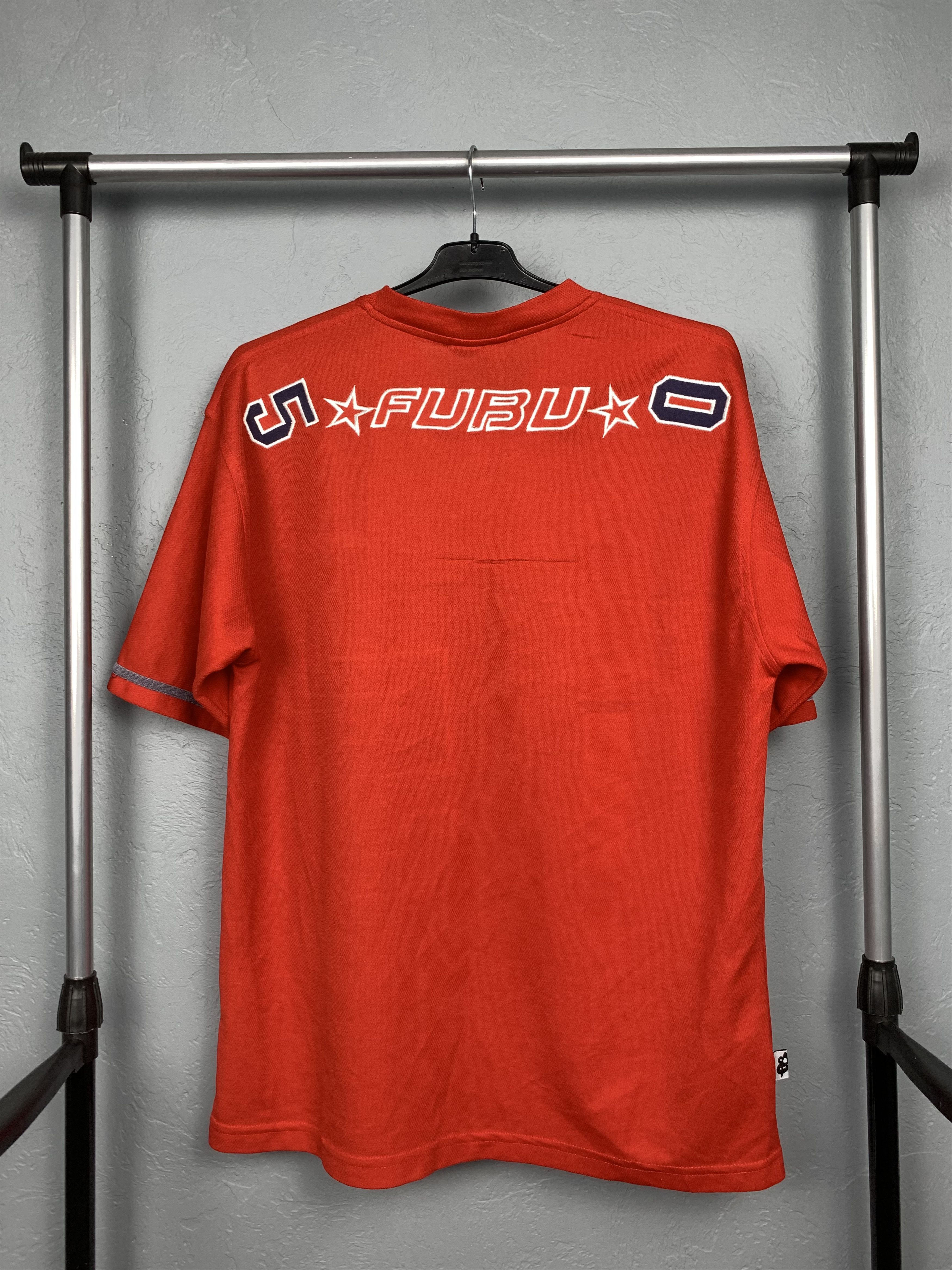 Fubu × Vintage FUBU 90s Vintage Jersey Hip Hop Rap Vintage Tee Size US XL / EU 56 / 4 - 7 Thumbnail