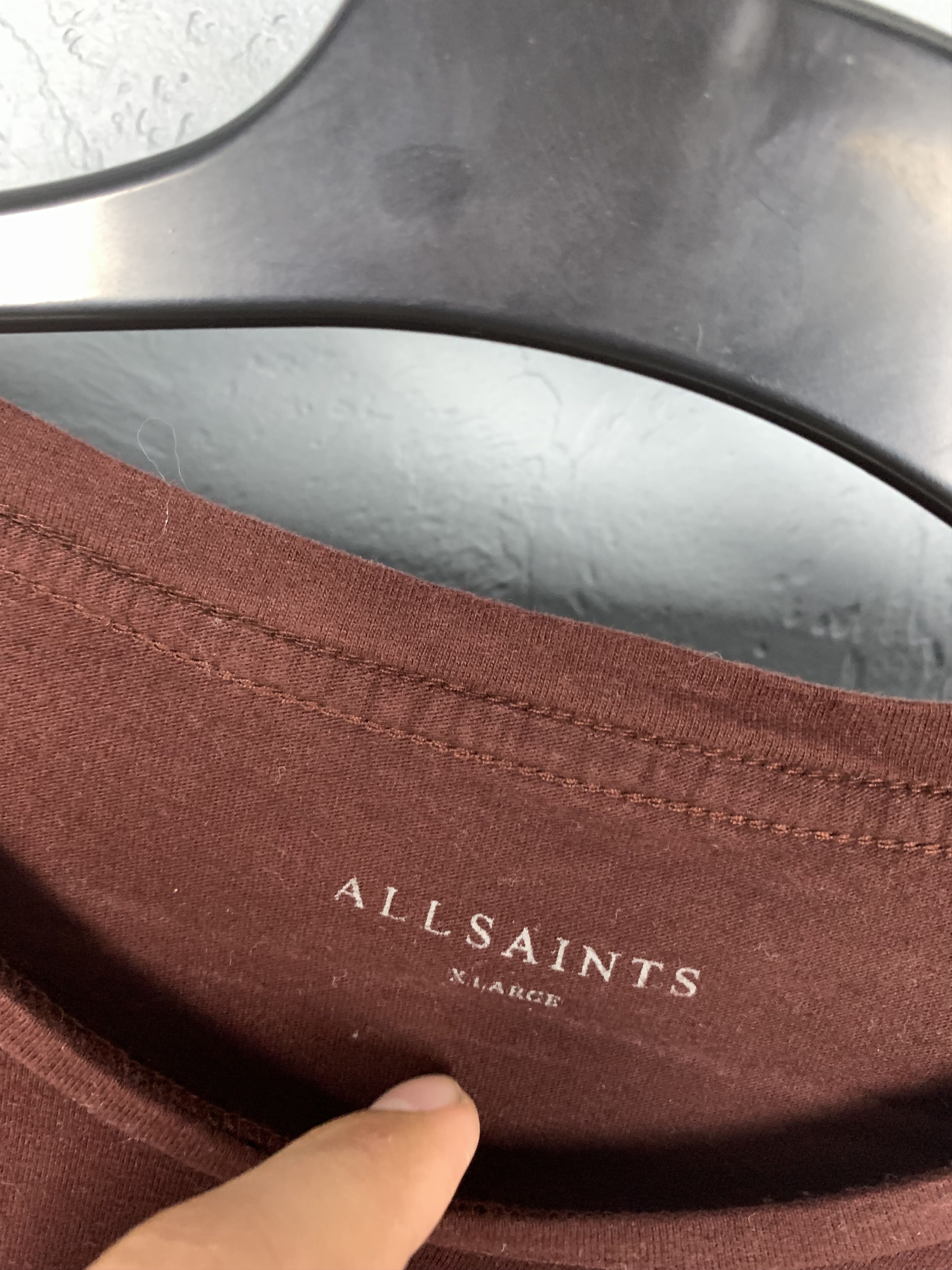 Allsaints Allsaints Mens Long Sleeve T-Shirts Tee Size US XL / EU 56 / 4 - 3 Thumbnail