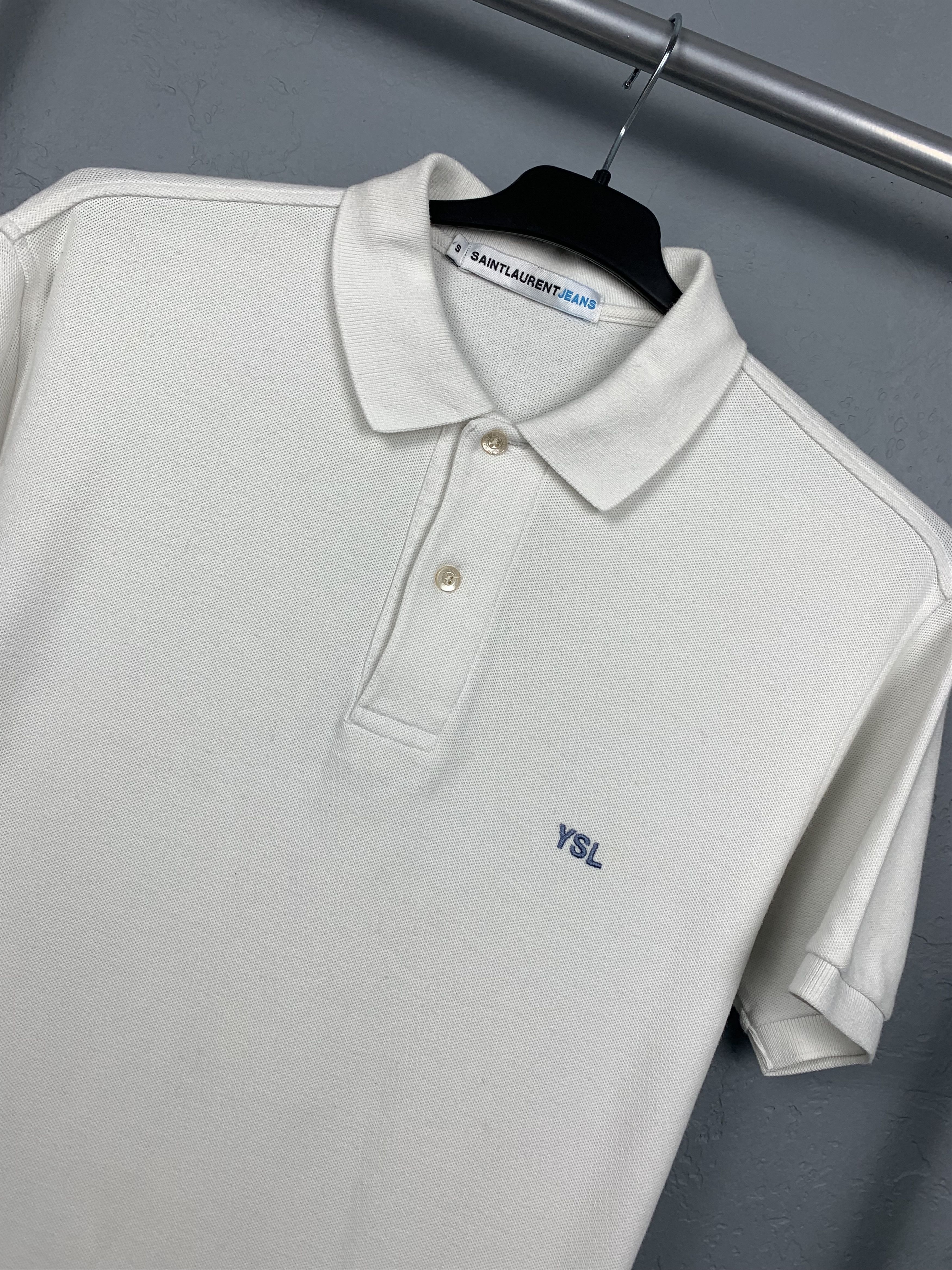 Yves Saint Laurent Yves Saint Laurent YSL Mens Polo Shirt Size US S / EU 44-46 / 1 - 2 Thumbnail