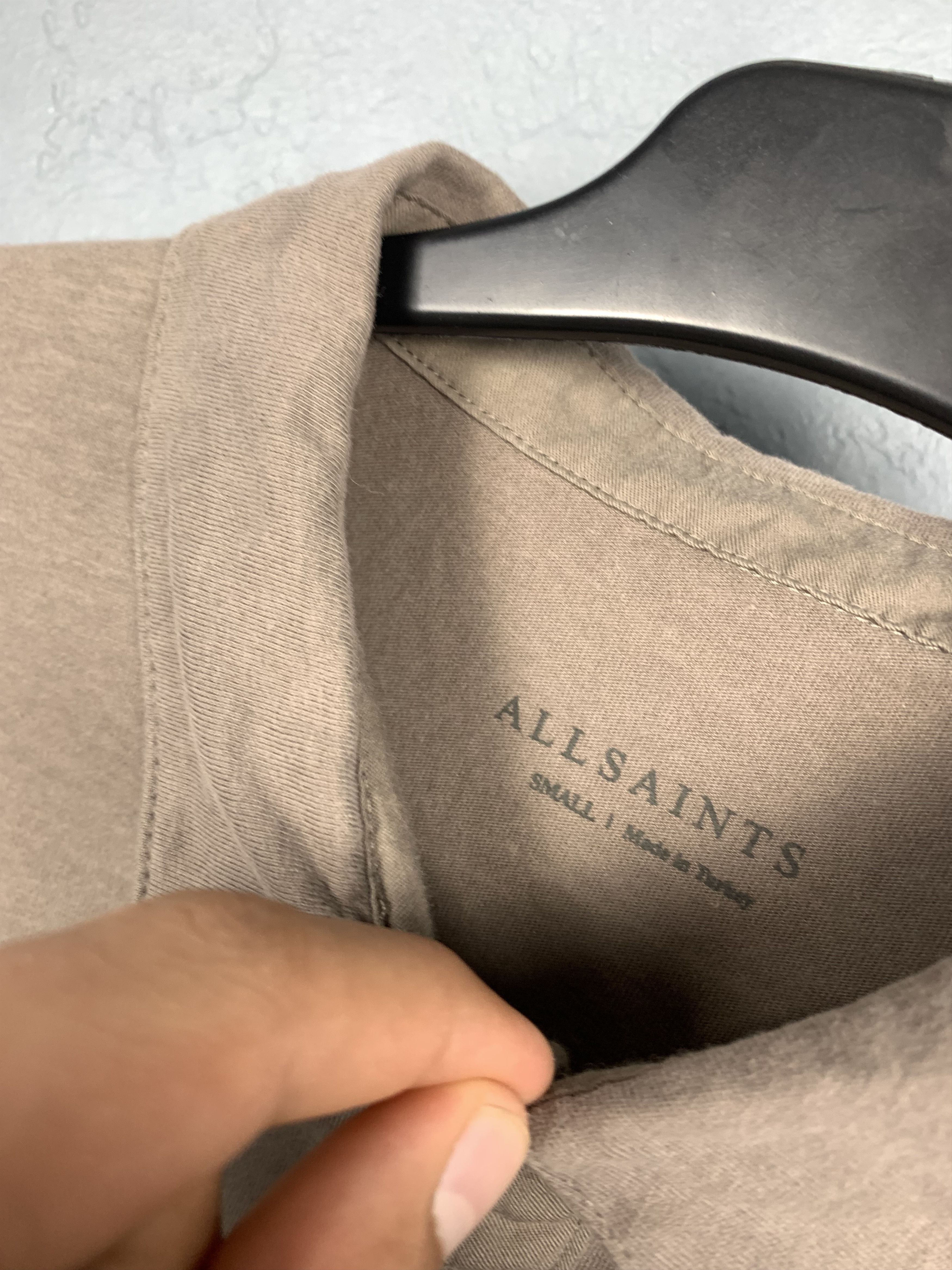 Allsaints Allsaints Vintage Mens Long Sleeve Polo T-Shirts Tee Size US S / EU 44-46 / 1 - 3 Thumbnail