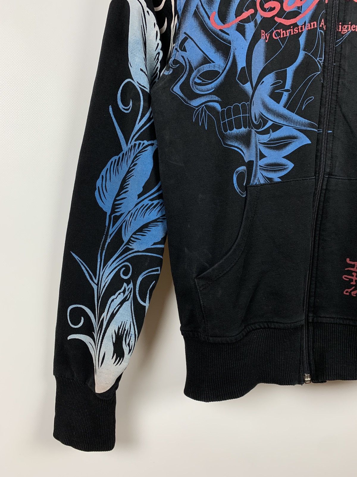 Christian Audigier Women’s Ed Hardy by Christian Audigier Skull Hoodie Size M / US 6-8 / IT 42-44 - 11 Thumbnail