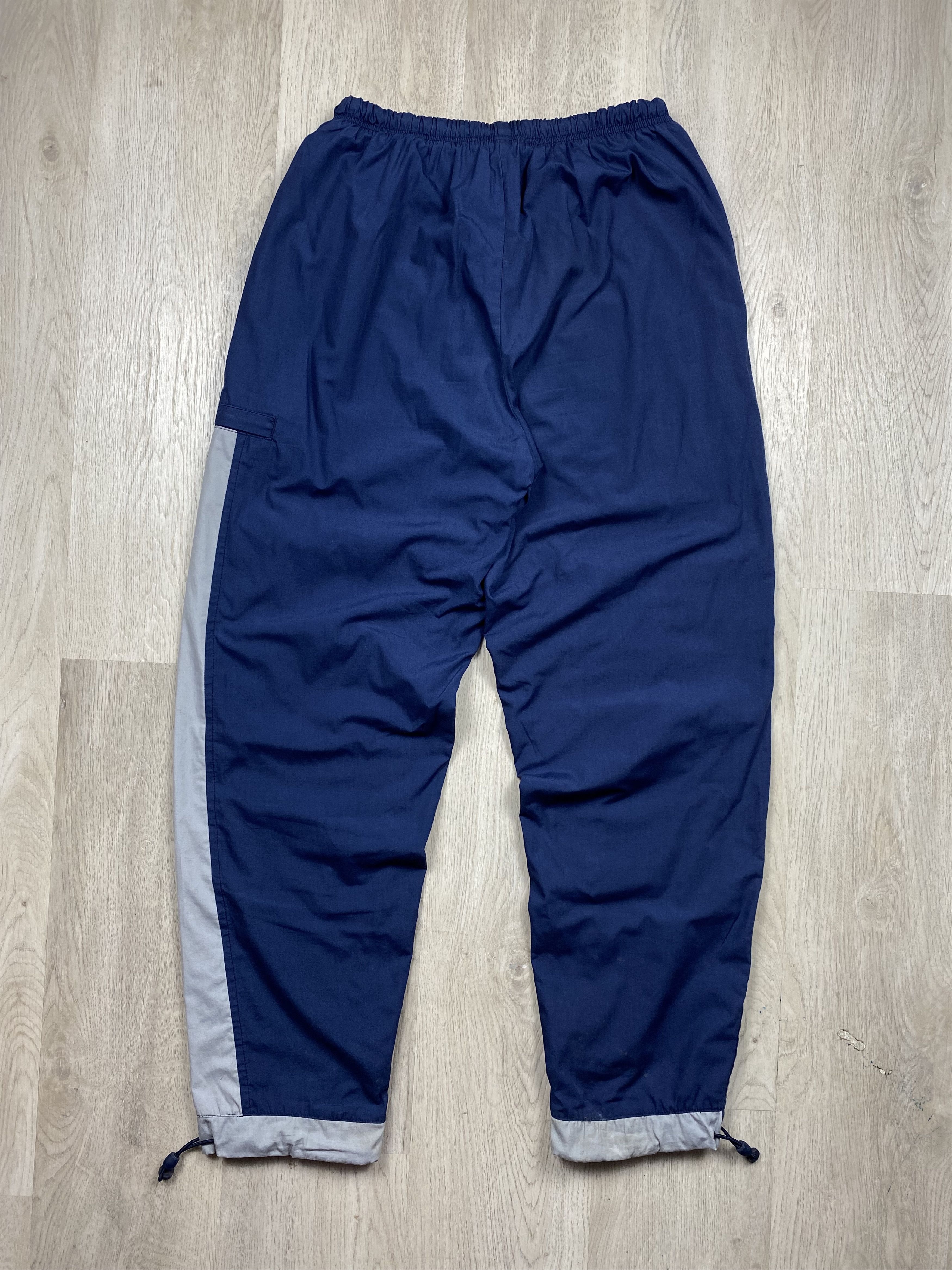 Nike × Vintage Nike Vintage Faded Mens Nylon Pants Y2K Drill Thrashed Size US 30 / EU 46 - 9 Thumbnail