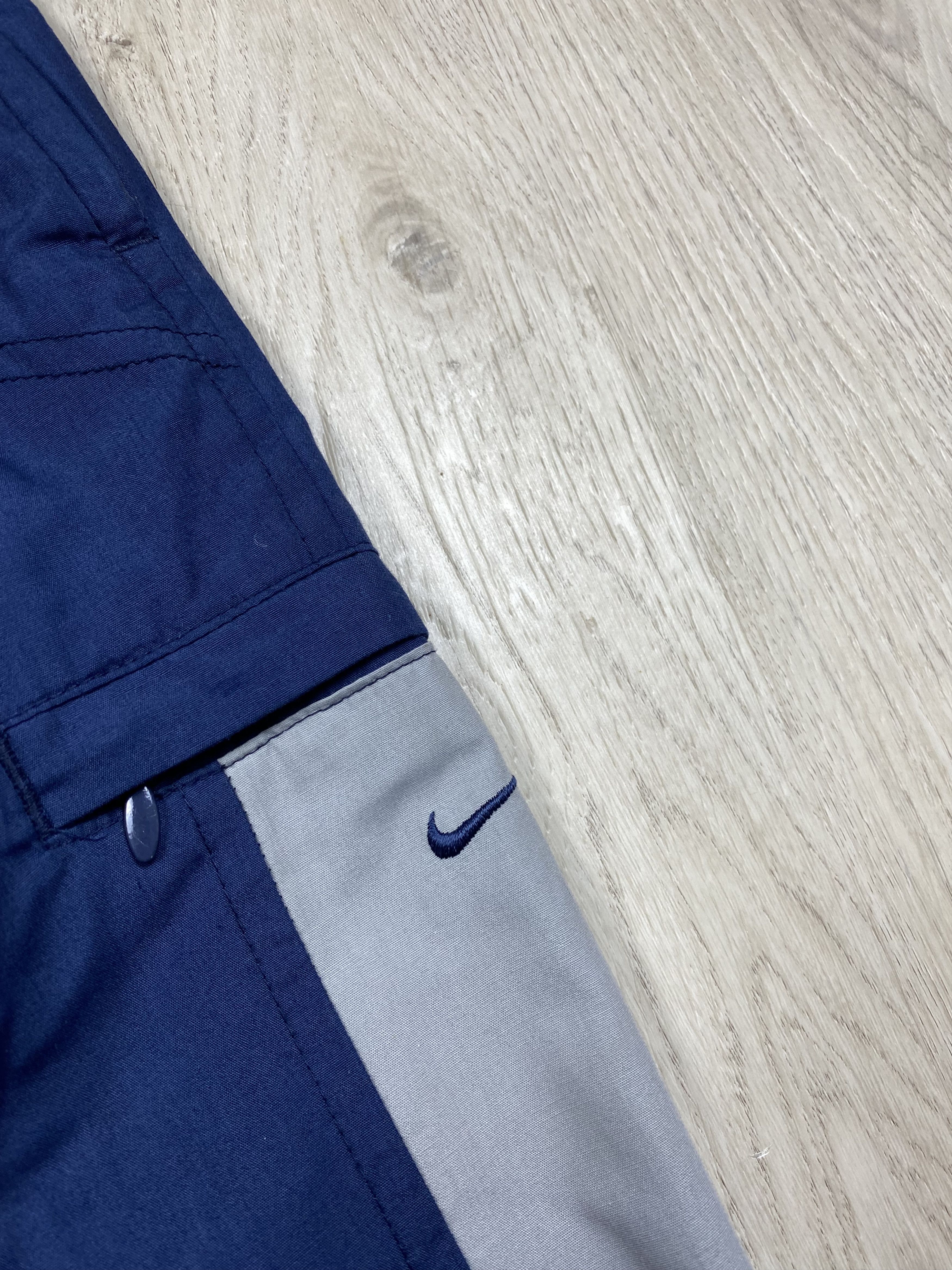 Nike × Vintage Nike Vintage Faded Mens Nylon Pants Y2K Drill Thrashed Size US 30 / EU 46 - 3 Thumbnail