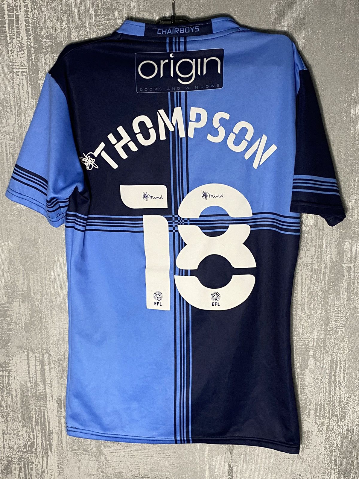 O'Neills Wycombe Wanderers Football Shirt ONeills Soccer Jersey Size US M / EU 48-50 / 2 - 2 Thumbnail