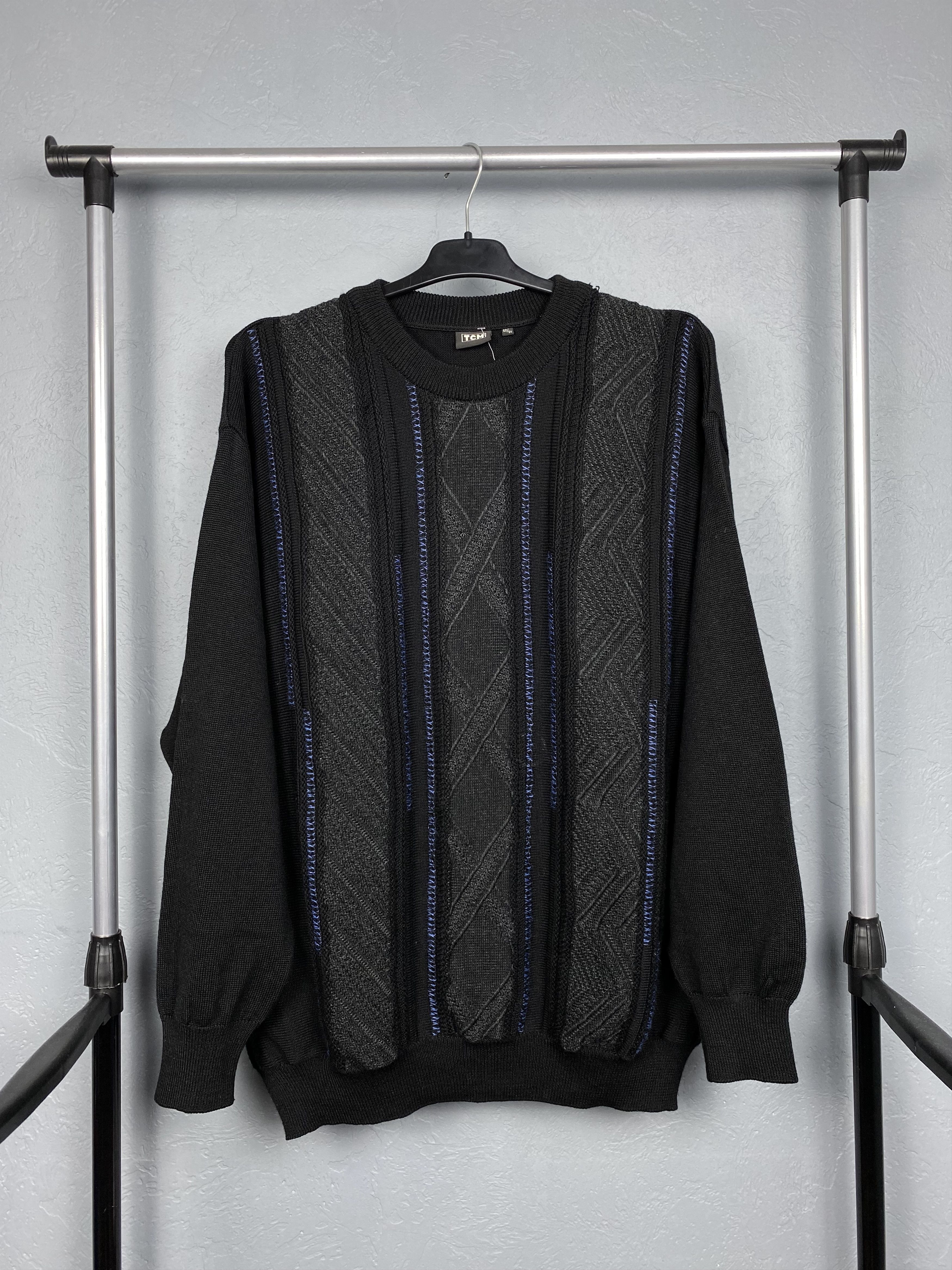 VINTAGE Mens Knit Sweater Coogi style Knited