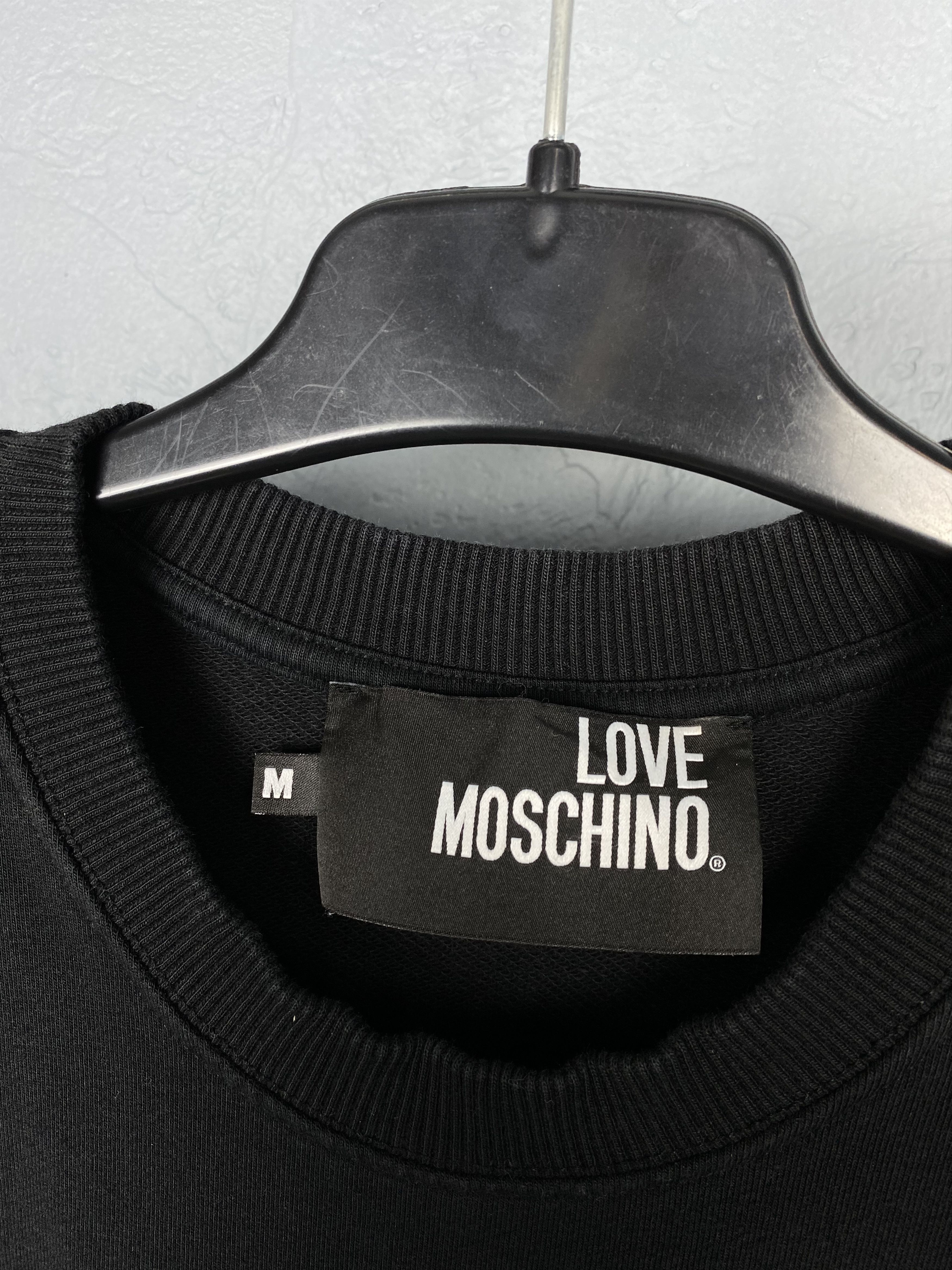 Moschino Love Moschino Vintage Mens Big Logo Sweatshirt Size US M / EU 48-50 / 2 - 4 Thumbnail