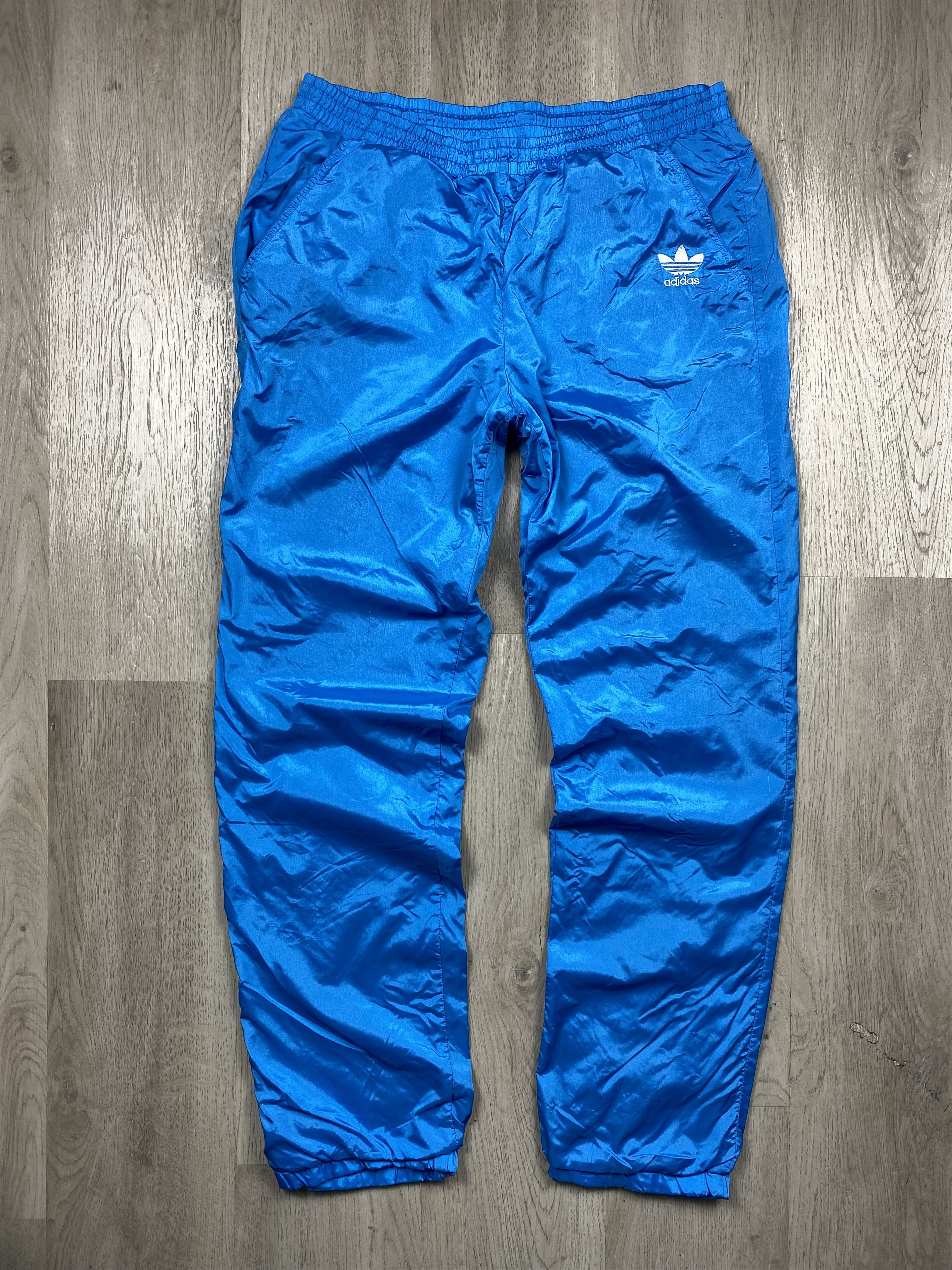 Adidas ADIDAS 90s Vintage Mens Nylon Track Suit Jacket + Pants Size US 36 / EU 52 - 11 Thumbnail