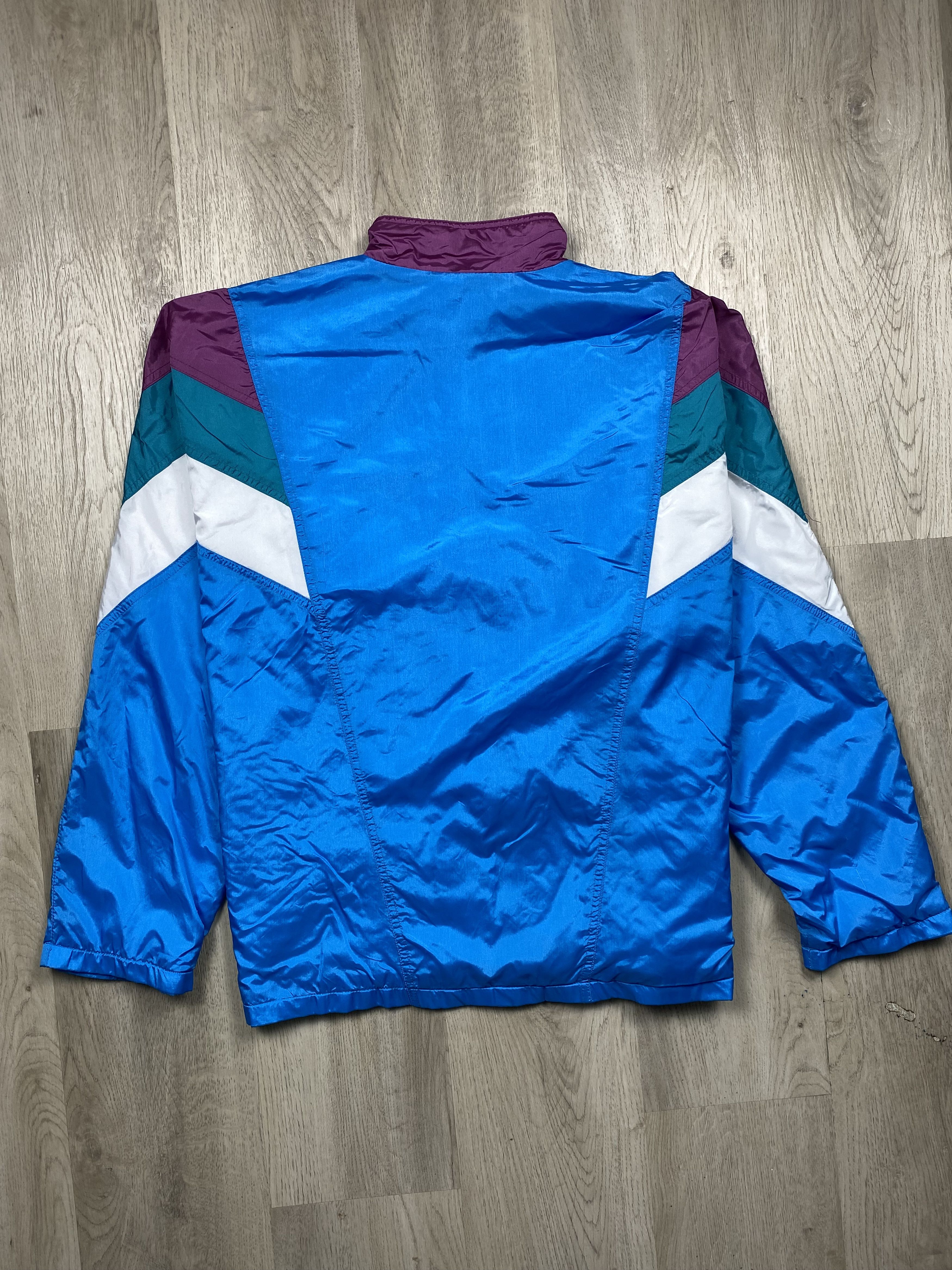 Adidas ADIDAS 90s Vintage Mens Nylon Track Suit Jacket + Pants Size US 36 / EU 52 - 9 Thumbnail