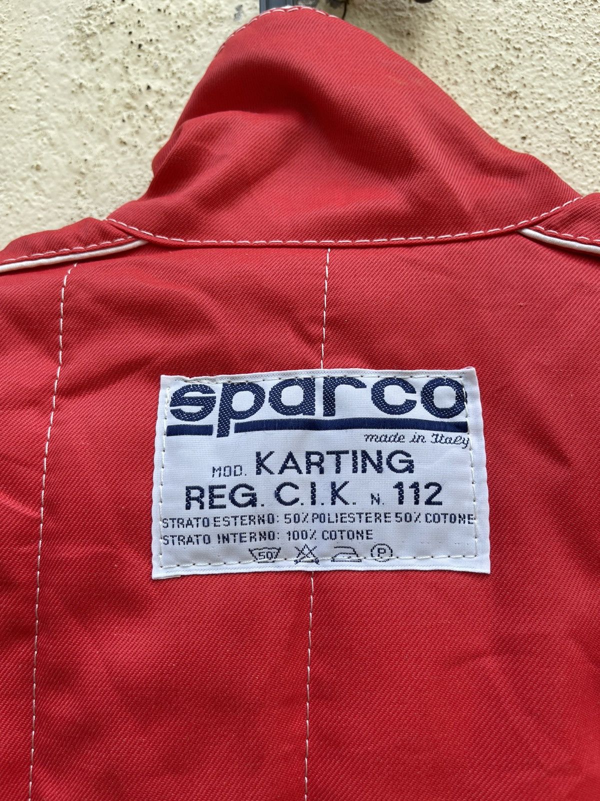 Formula 1 🏎Vintage SPARCO RACING KARTING Made in Italy Size US 30 / EU 46 - 6 Thumbnail