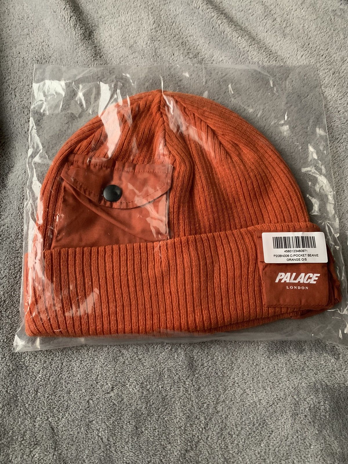 Palace Palace C Pocket Beanie Orange | Grailed