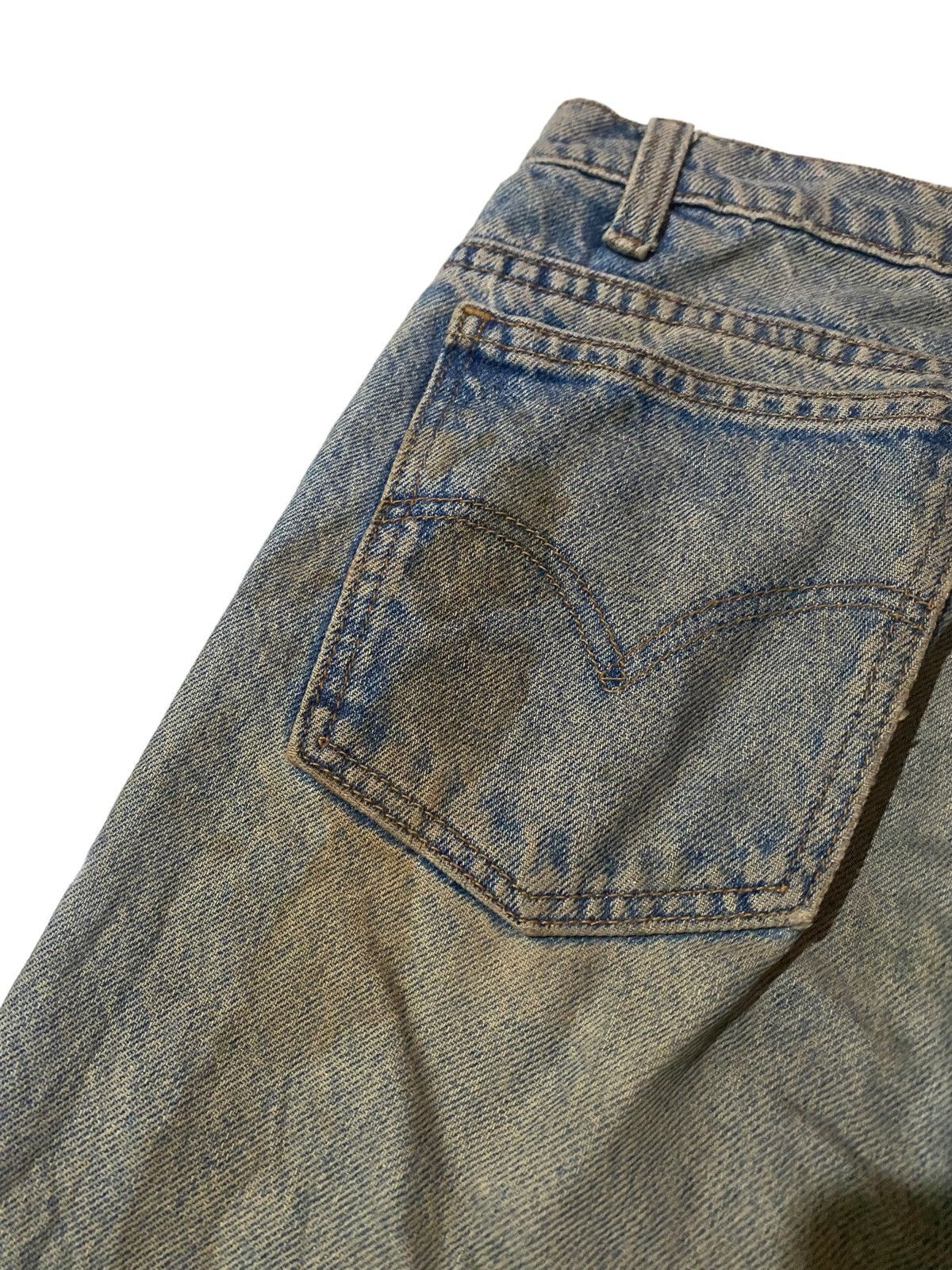 Levi's Vintage Clothing Vintage Levi’s 505 Orange Tag Distressed Denim Size US 33 - 6 Thumbnail