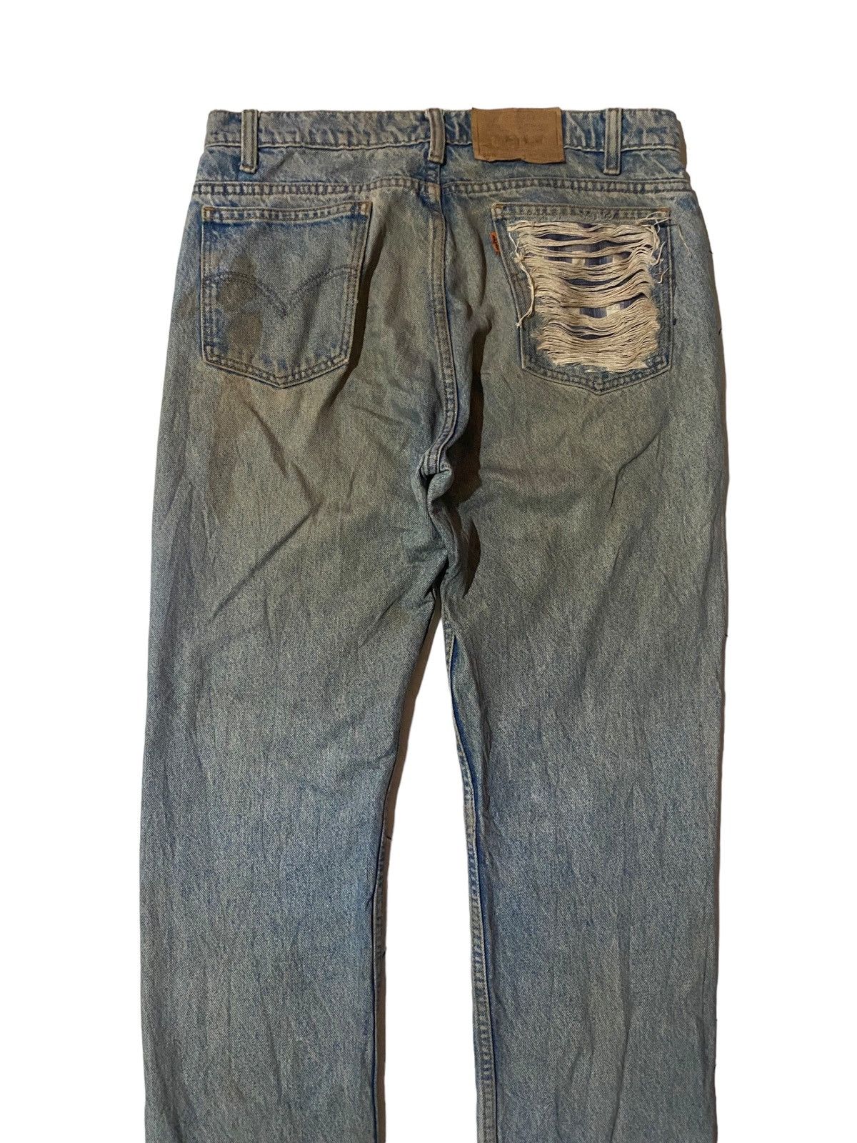 Levi's Vintage Clothing Vintage Levi’s 505 Orange Tag Distressed Denim Size US 33 - 4 Thumbnail