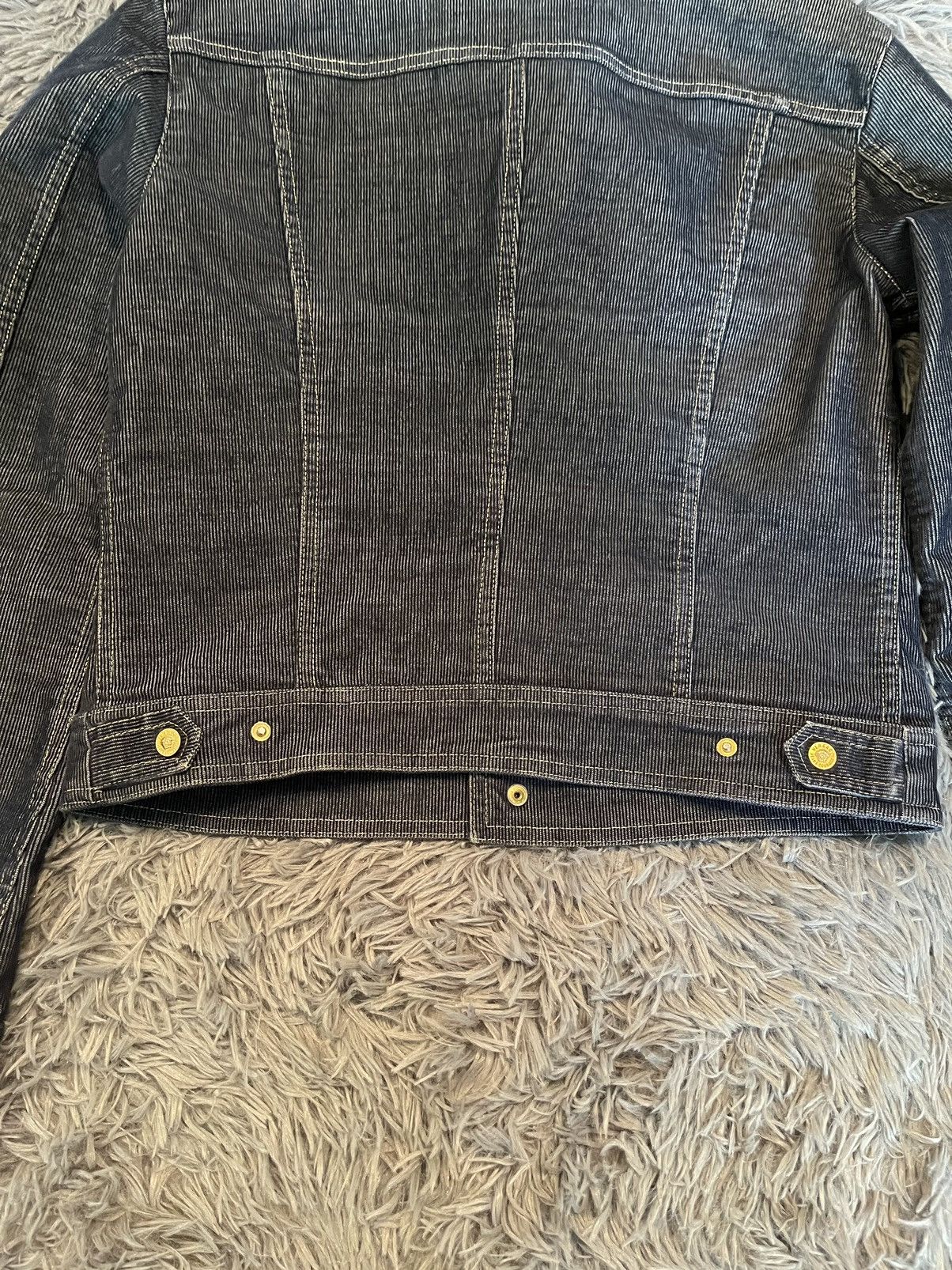 Versace × Vintage Versace 90s vintage Medusa buttons corduroy jacket Size L / US 10 / IT 46 - 9 Thumbnail