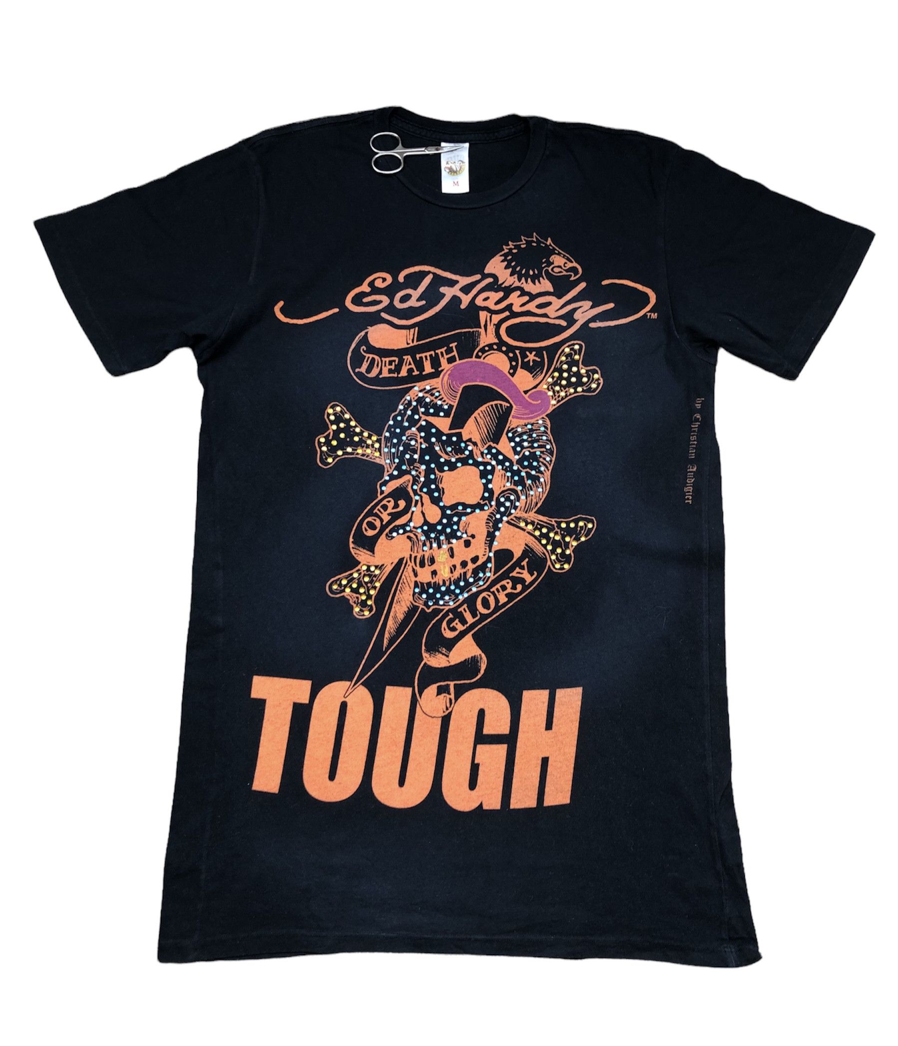 Christian Audigier × Ed Hardy × Vintage Don Ed Hardy Vintage Shirt Tee Rare Y2K Hype Drill Size US M / EU 48-50 / 2 - 1 Thumbnail