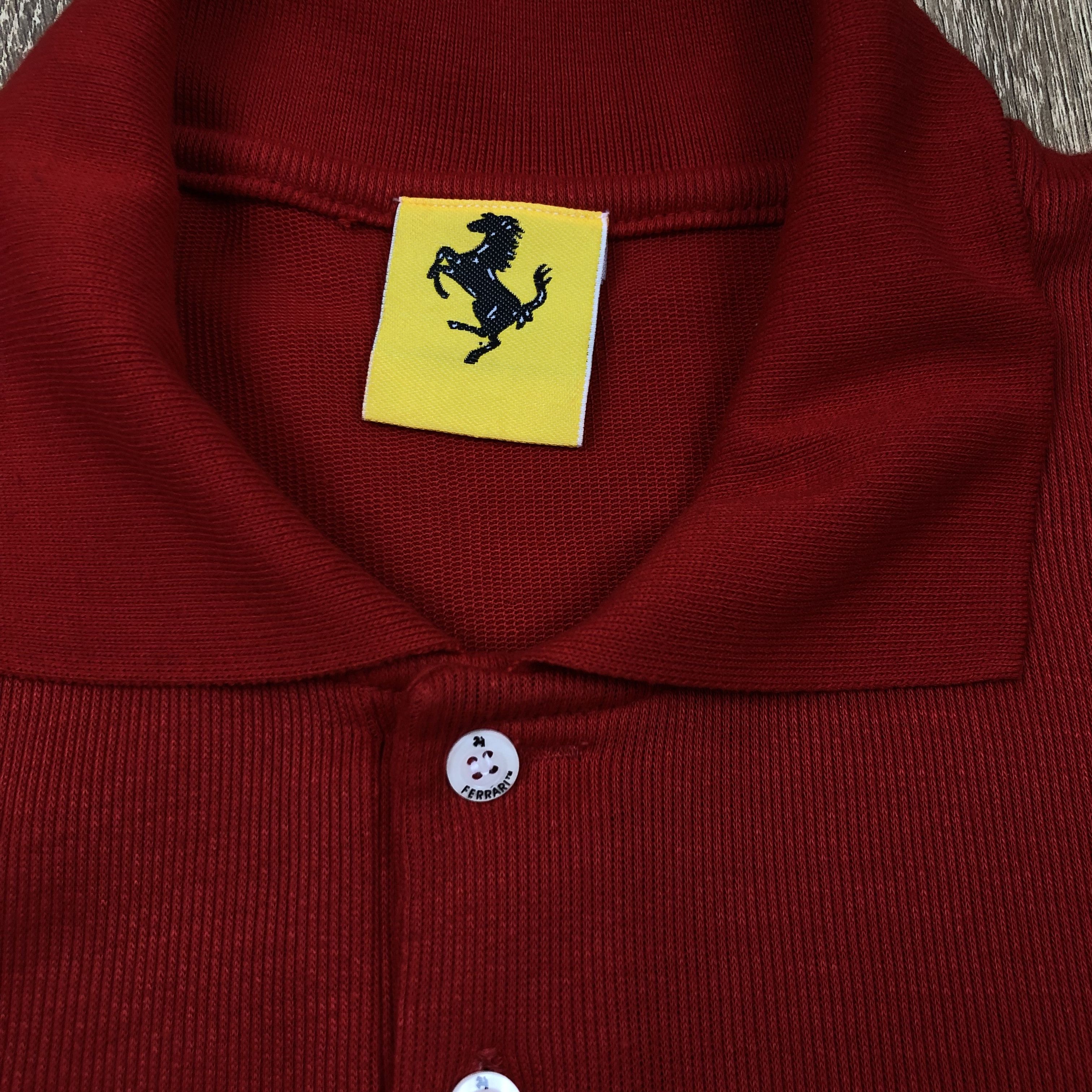 Ferrari × Vintage Vintage Racing Ferrari Shirt Tee Jersey Rare Marlboro Size US XL / EU 56 / 4 - 3 Thumbnail