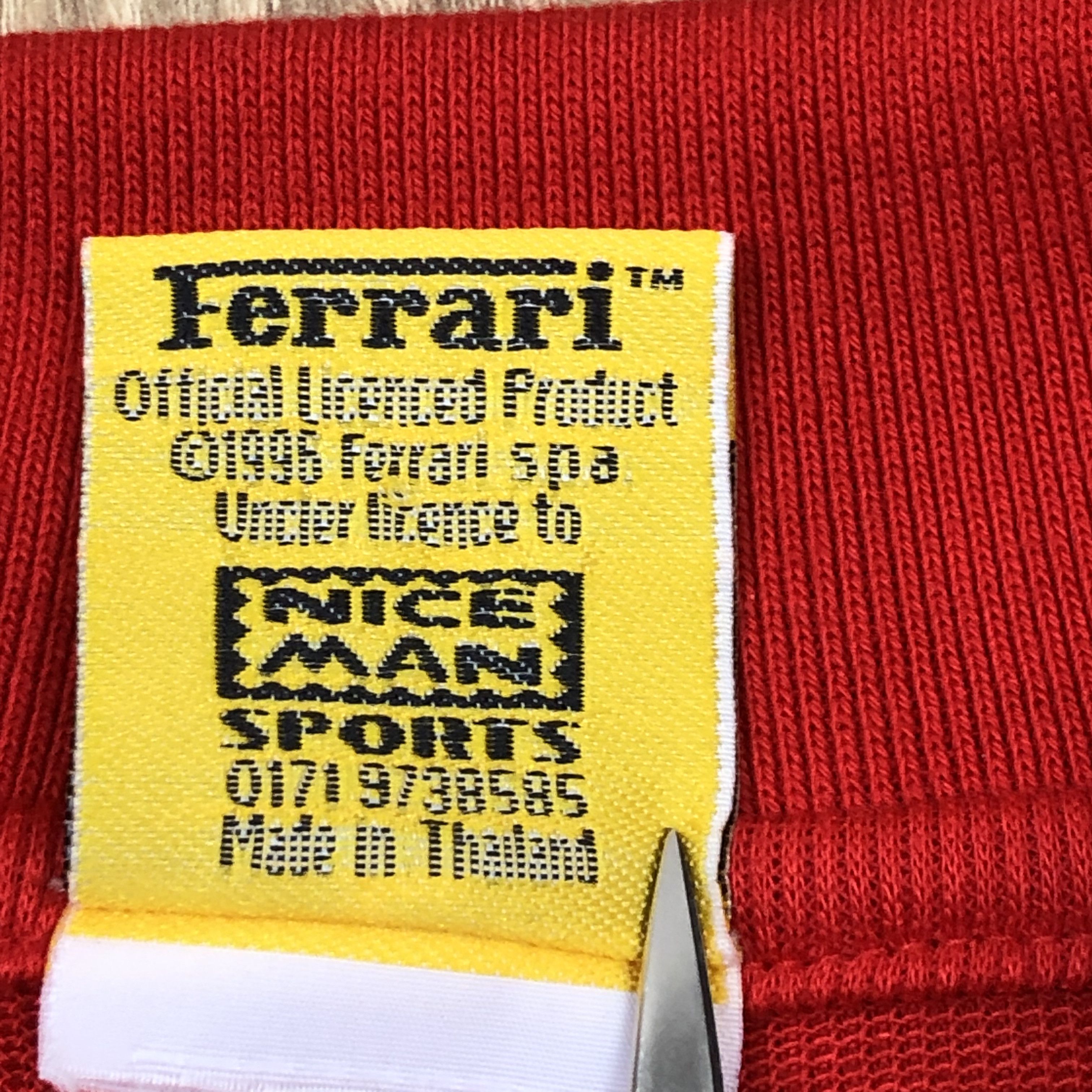 Ferrari × Vintage Vintage Racing Ferrari Shirt Tee Jersey Rare Marlboro Size US XL / EU 56 / 4 - 6 Thumbnail