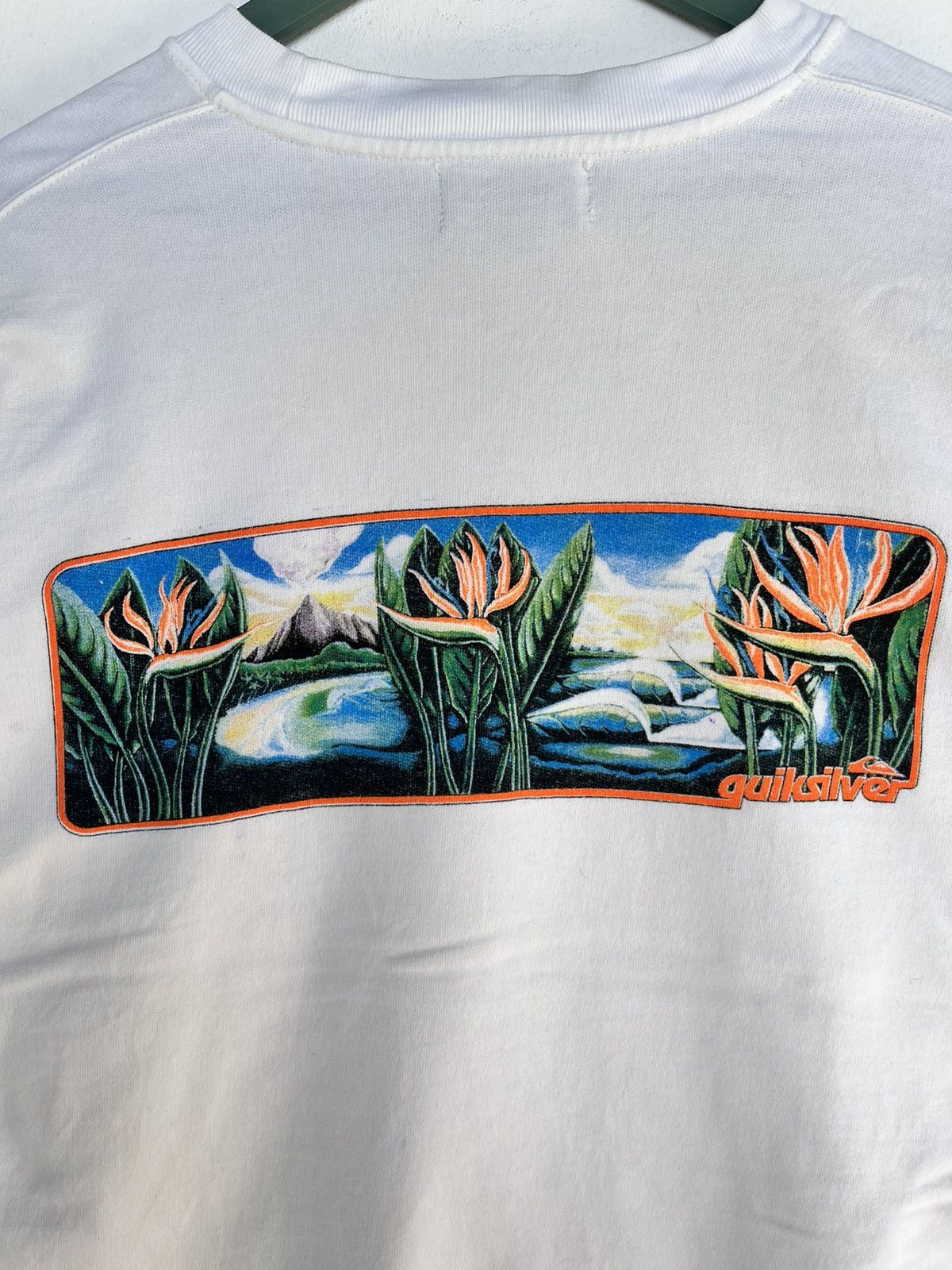Quiksilver Vintage Quiksilver Floral Sweatshirt Size US M / EU 48-50 / 2 - 4 Thumbnail