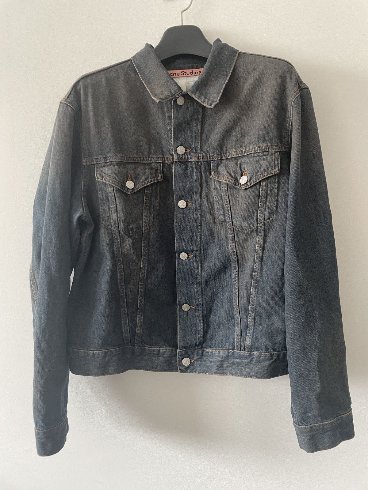 Acne Studios Acne Studios 1998 Clay Blue Denim Jacket | Grailed
