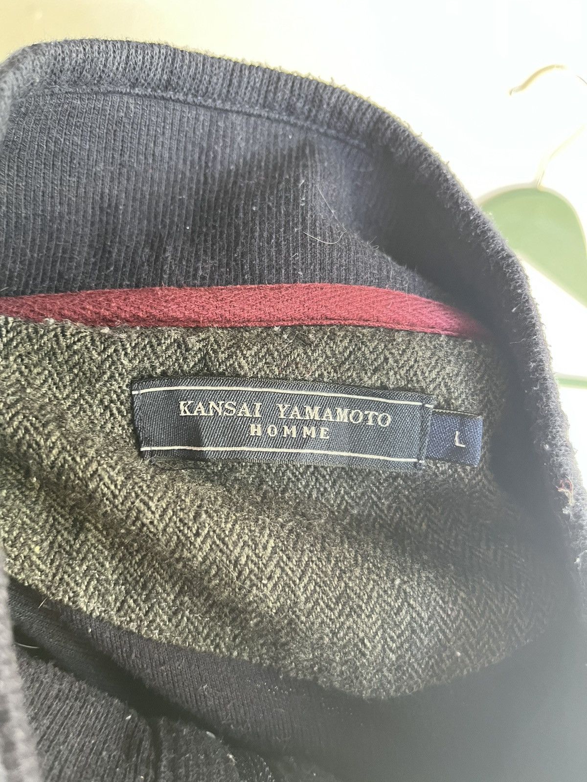 Kansai Yamamoto Kansai Yamamoto Half Zip Sweatshirt Size US L / EU 52-54 / 3 - 5 Thumbnail