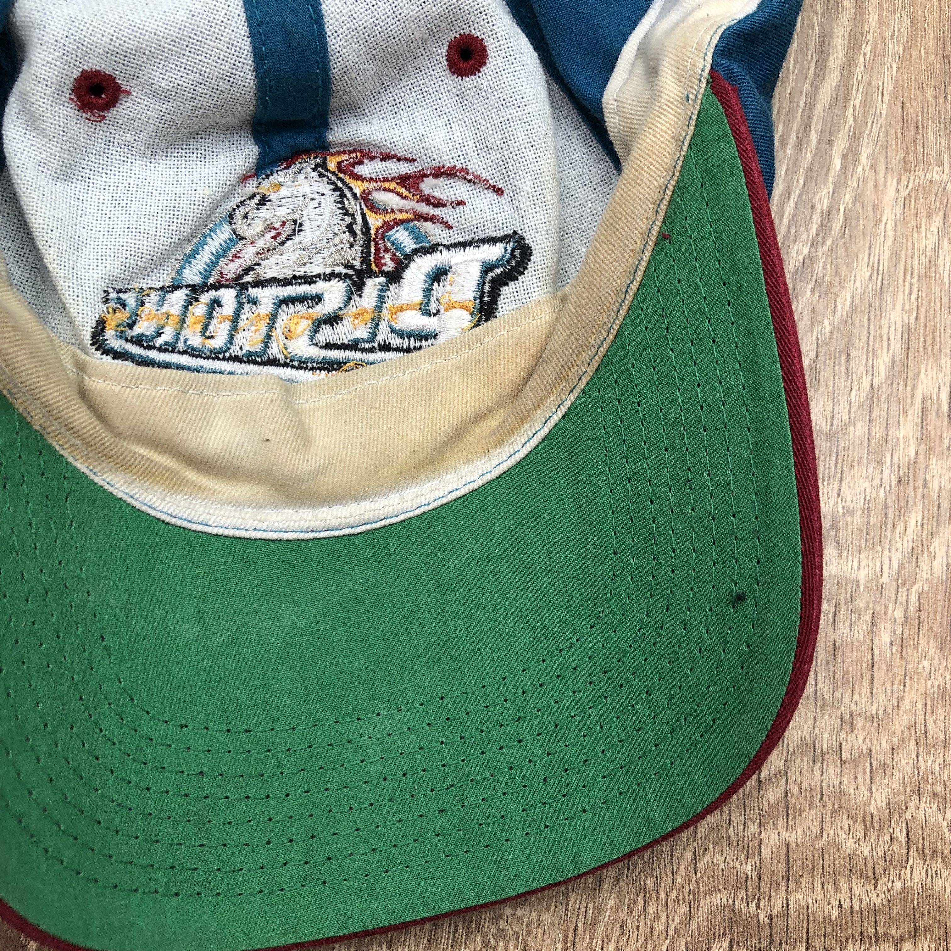 NBA × Vintage Vintage 90's Detroit Pistons Snapback Hat Cap Y2K Hype Size ONE SIZE - 9 Thumbnail