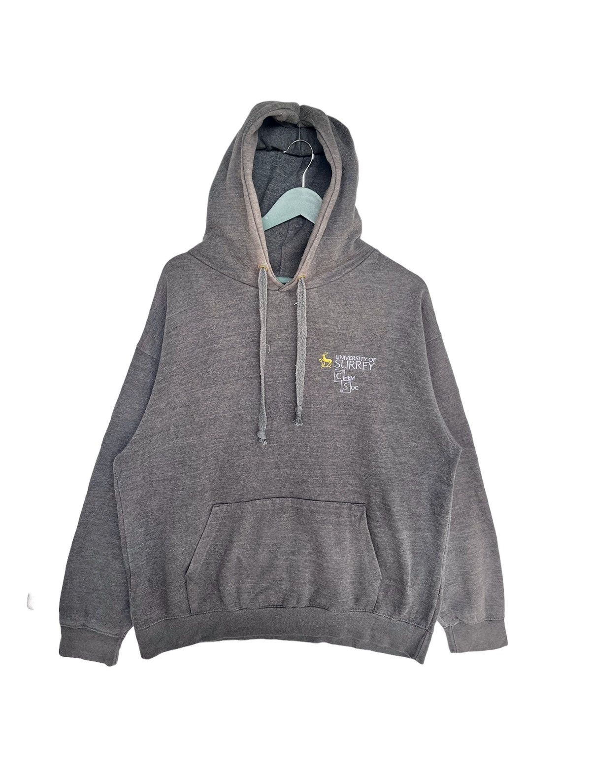 Vintage Vintage University Of Surrey Hoodie Size US L / EU 52-54 / 3 - 1 Thumbnail