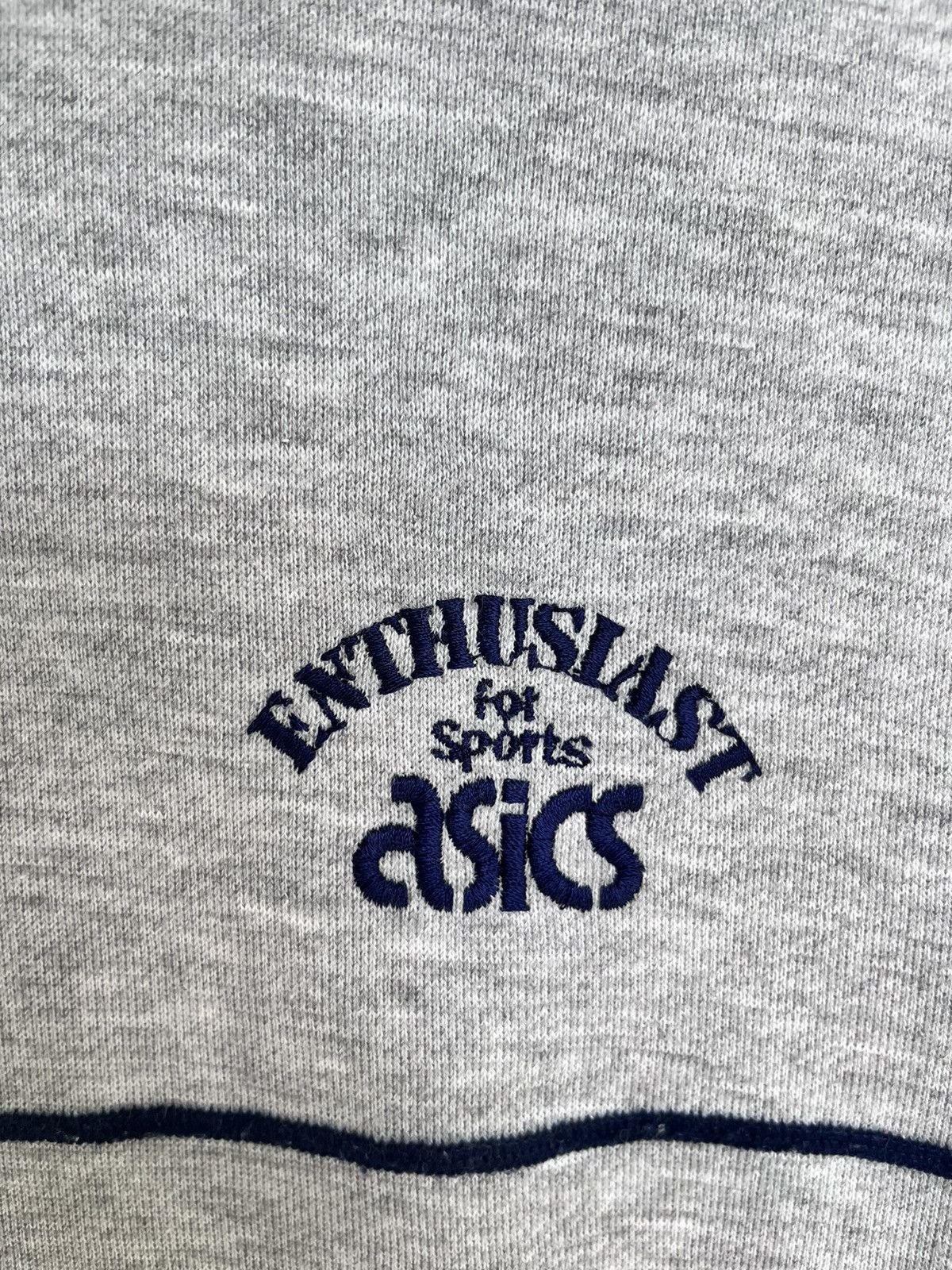Asics × Japanese Brand Vintage 90s Asics Sports Sweatshirt Size US M / EU 48-50 / 2 - 3 Thumbnail