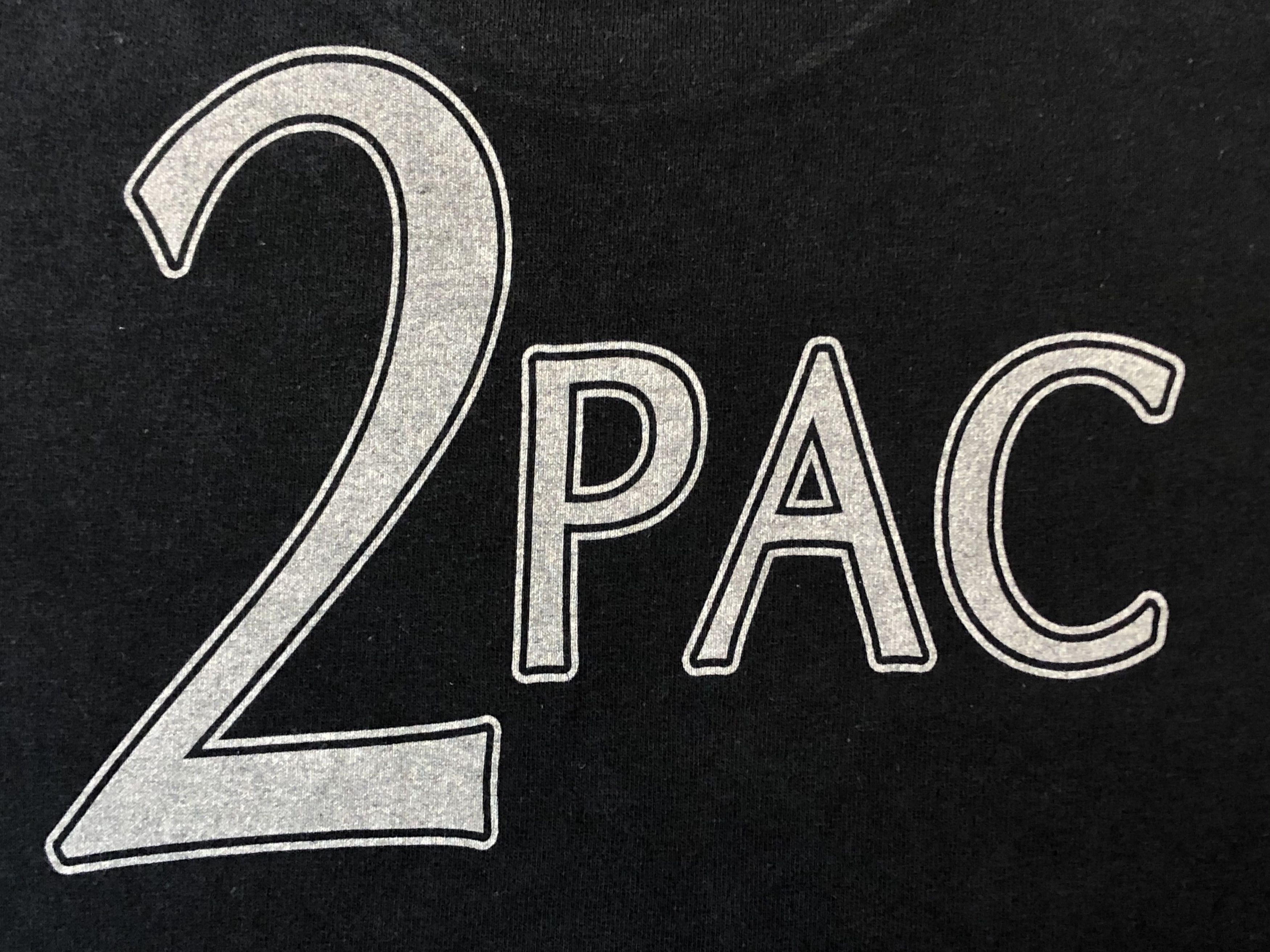 Band Tees × Rap Tees × Vintage Vintage 2Pac Shakur Rap Band Tee Shirt Y2K Hype Rare Drill Size US S / EU 44-46 / 1 - 12 Thumbnail