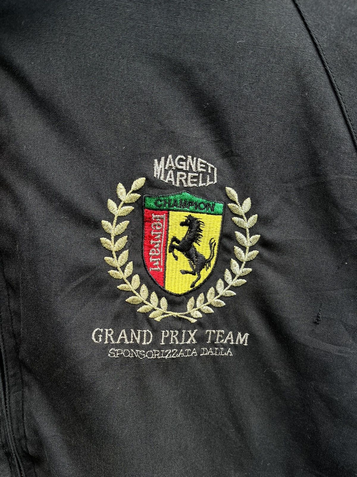 Ferrari Vintage Magneti Marelli Distressed Jacket Size US L / EU 52-54 / 3 - 3 Thumbnail