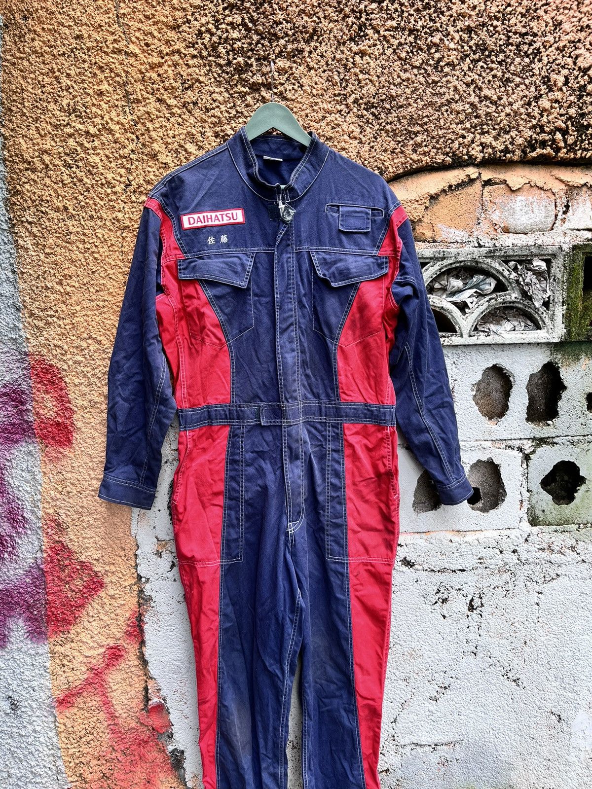 Japanese Brand Vintage Daihatsu Overall Size US 37 - 1 Thumbnail