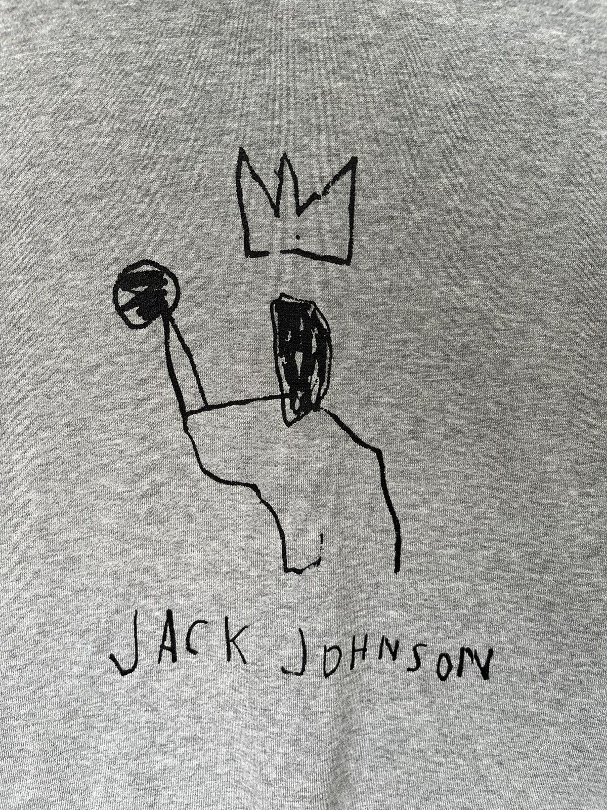 Jean-Michel Basquiat Vintage Jean Michel Basquiat Jack Johnson Art Hoodie Size US L / EU 52-54 / 3 - 3 Thumbnail