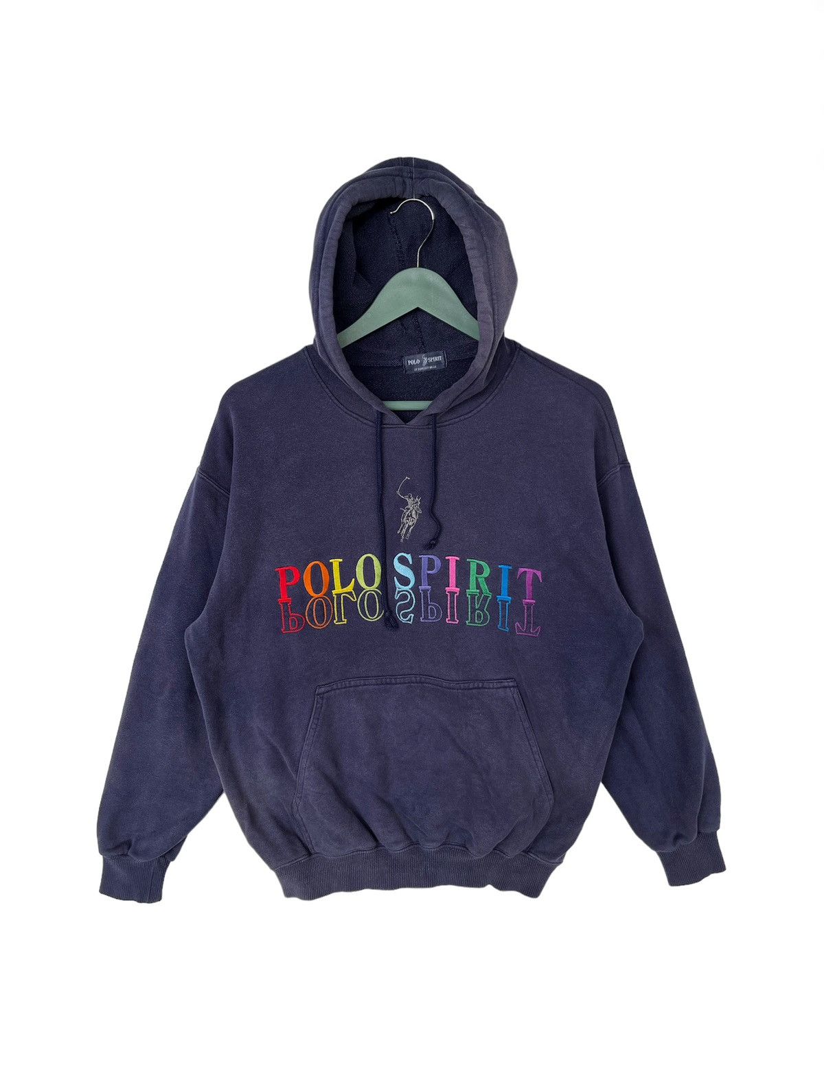Vintage Vintage Polo Spirit Hoodie Size US M / EU 48-50 / 2 - 1 Thumbnail