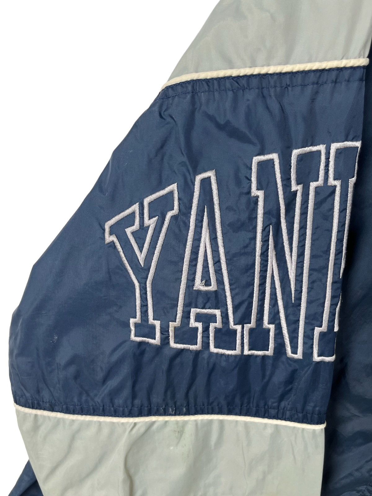 MLB Vintage 90s New York Yankees Windbreaker Jacket Size US L / EU 52-54 / 3 - 3 Thumbnail