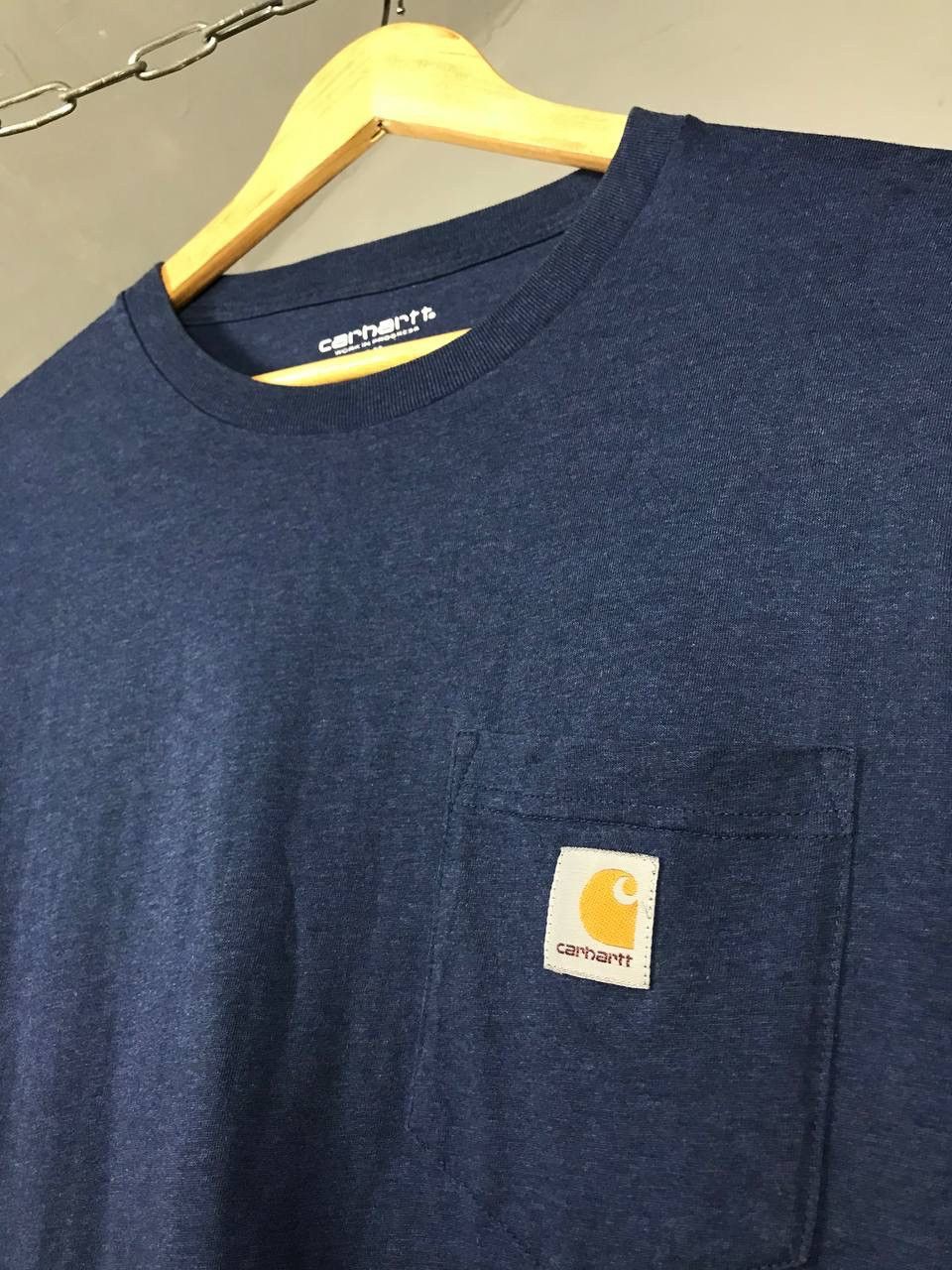 Carhartt Carhartt WIP luxury streetwear patch pocket longsleeve Size US XL / EU 56 / 4 - 3 Thumbnail
