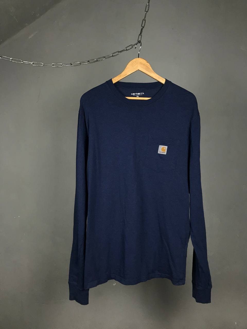 Carhartt Carhartt WIP luxury streetwear patch pocket longsleeve Size US XL / EU 56 / 4 - 1 Thumbnail