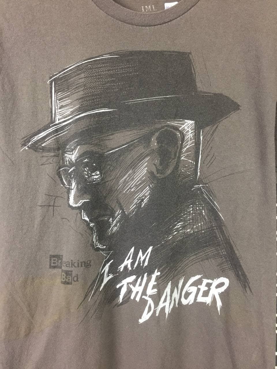 Vintage Breaking Bad I Am The Danger TV Series Promo Tee Size US M / EU 48-50 / 2 - 3 Thumbnail