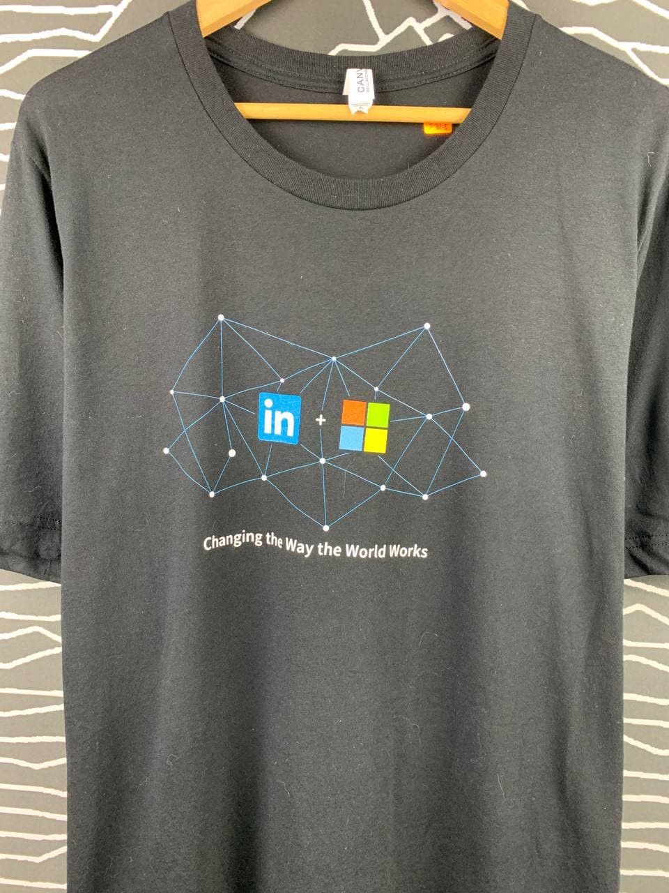Microsoft Linked In Microsoft Softwear Techwear Tee Size US XL / EU 56 / 4 - 3 Thumbnail