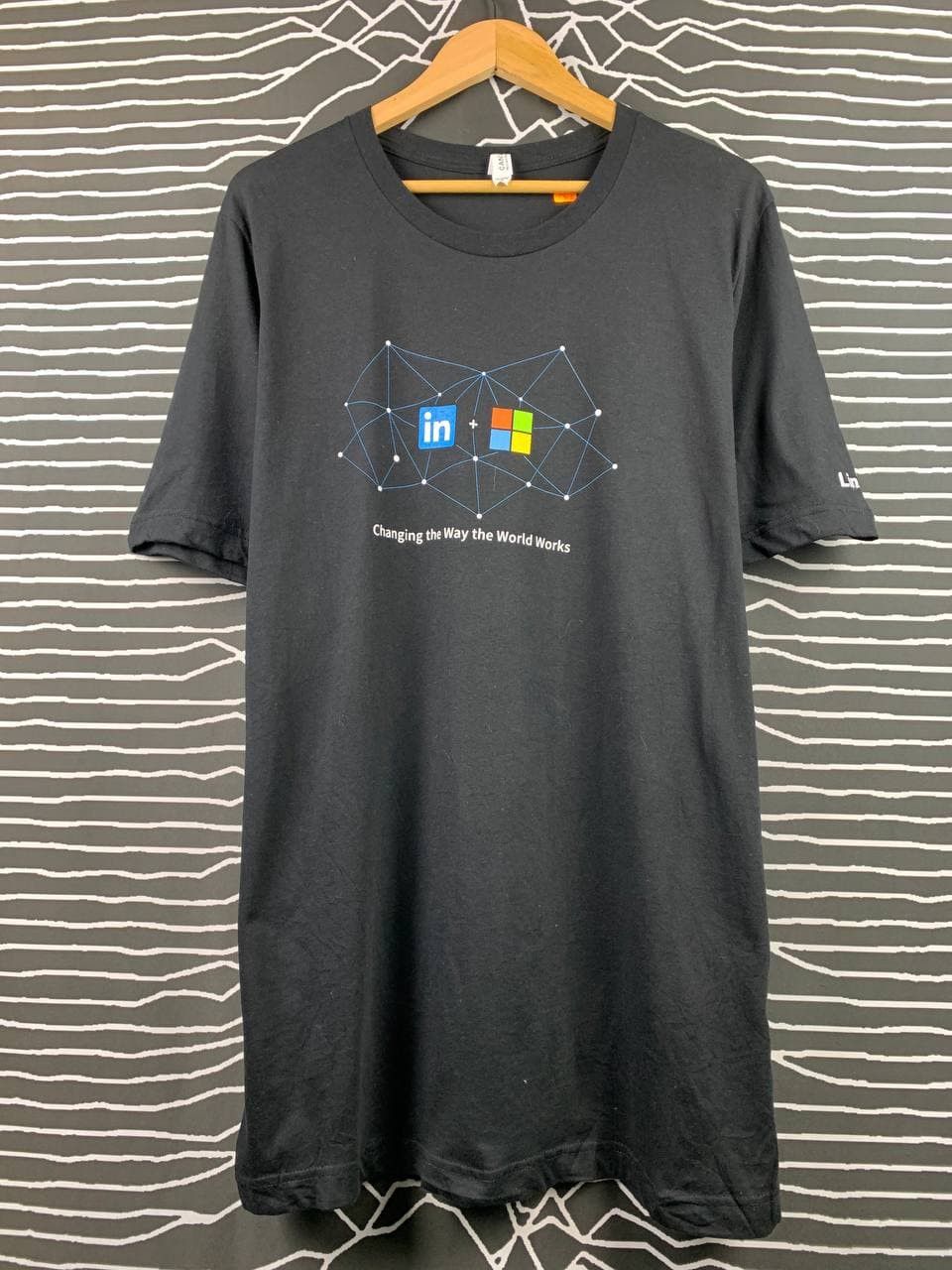 Microsoft Linked In Microsoft Softwear Techwear Tee Size US XL / EU 56 / 4 - 2 Thumbnail