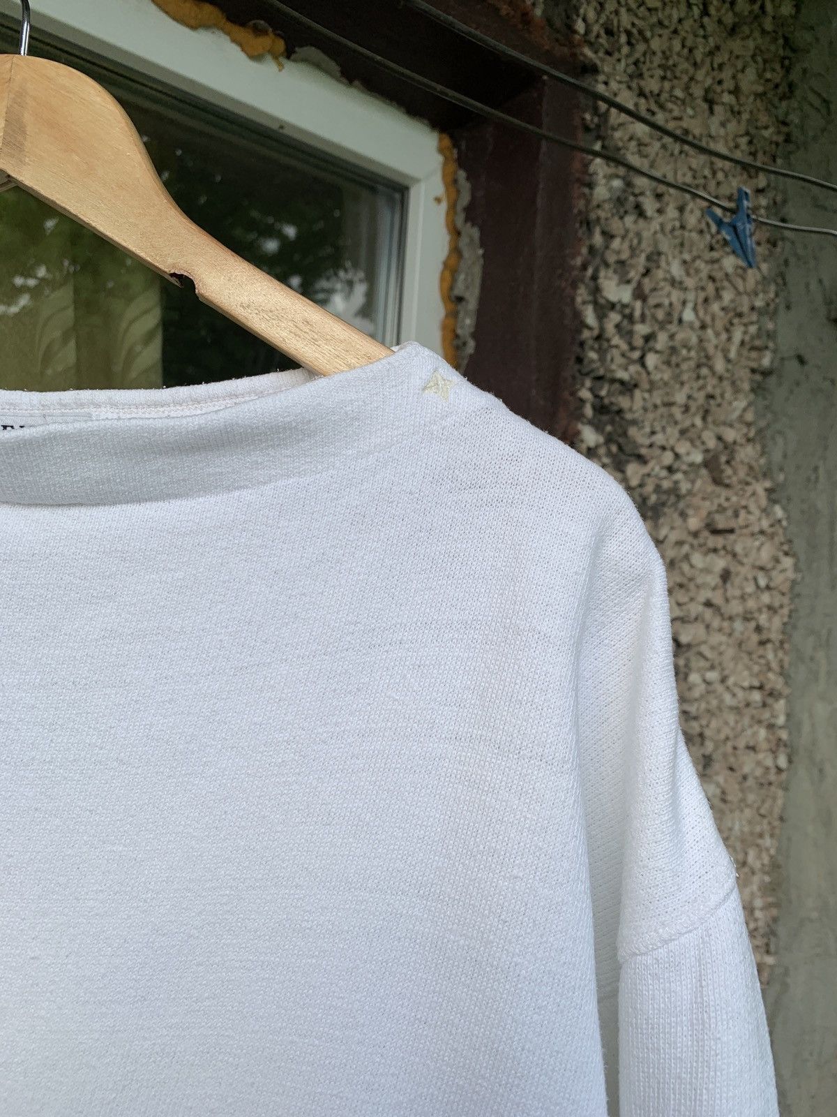 Stone Island 80s Vintage Stone Island Archive White Sweatshirt Size US L / EU 52-54 / 3 - 8 Thumbnail