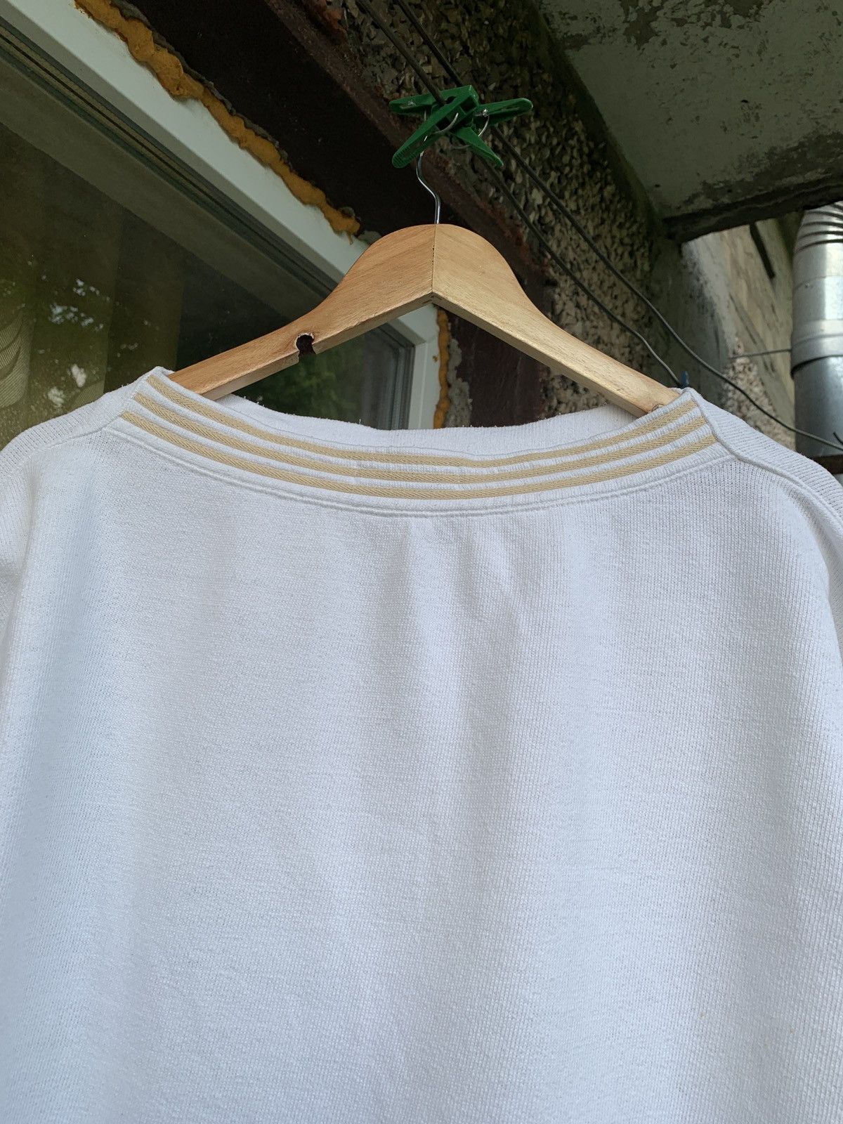 Stone Island 80s Vintage Stone Island Archive White Sweatshirt Size US L / EU 52-54 / 3 - 15 Thumbnail