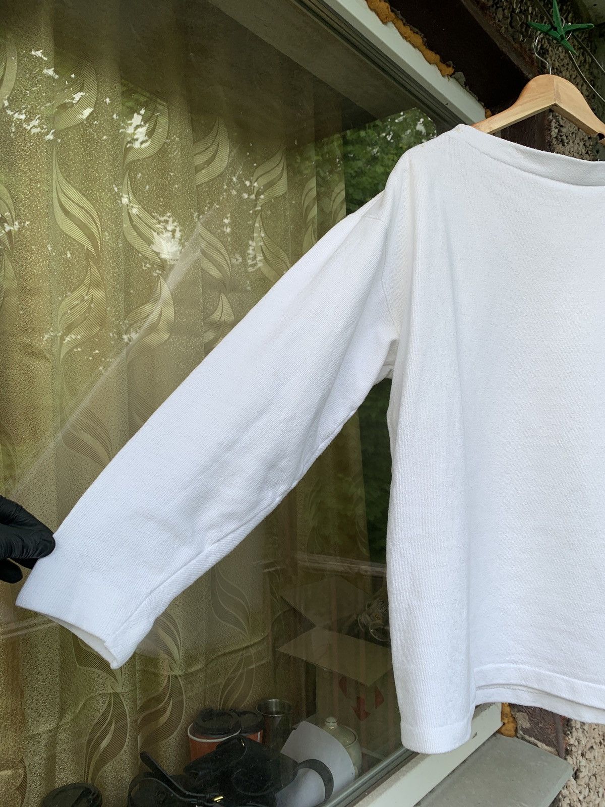Stone Island 80s Vintage Stone Island Archive White Sweatshirt Size US L / EU 52-54 / 3 - 11 Thumbnail