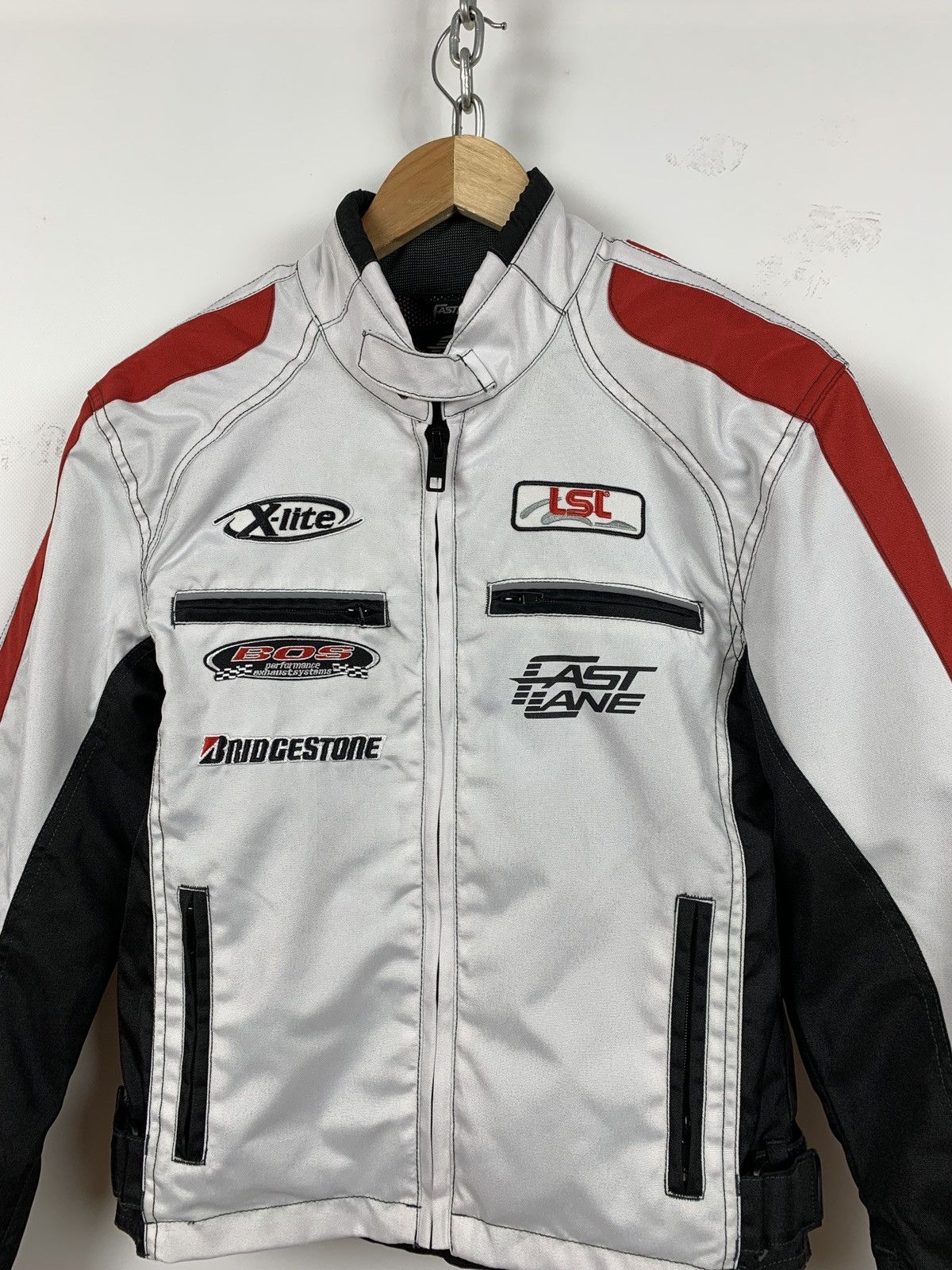 Vintage Vintage Bridgestone Fast Lane Motorcycle Racing Jacket Size US XS / EU 42 / 0 - 9 Thumbnail