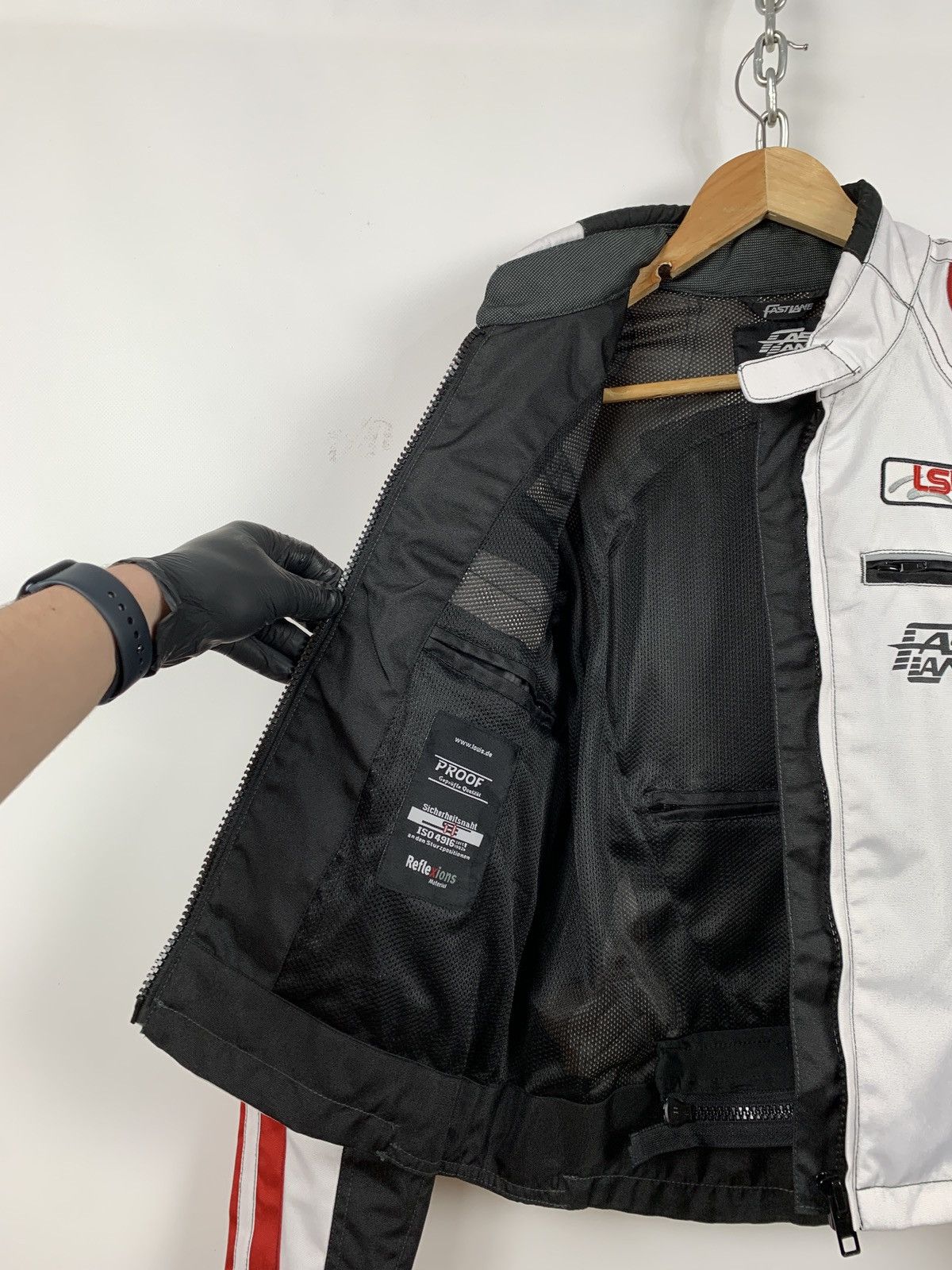 Vintage Vintage Bridgestone Fast Lane Motorcycle Racing Jacket Size US XS / EU 42 / 0 - 22 Thumbnail
