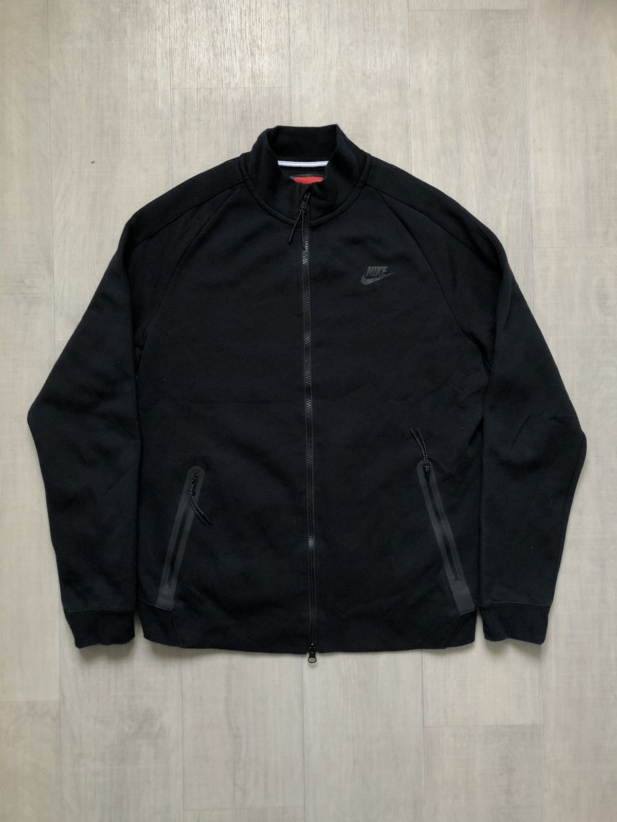 Nike Tech Fleece Jacket Black Nike Drill Size M