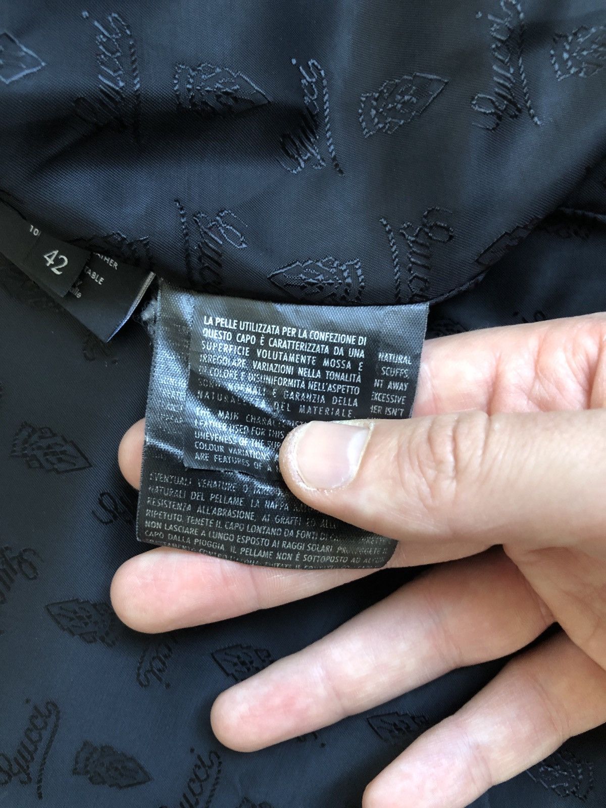 Gucci GUCCI Leather jacket Size US XS / EU 42 / 0 - 11 Thumbnail
